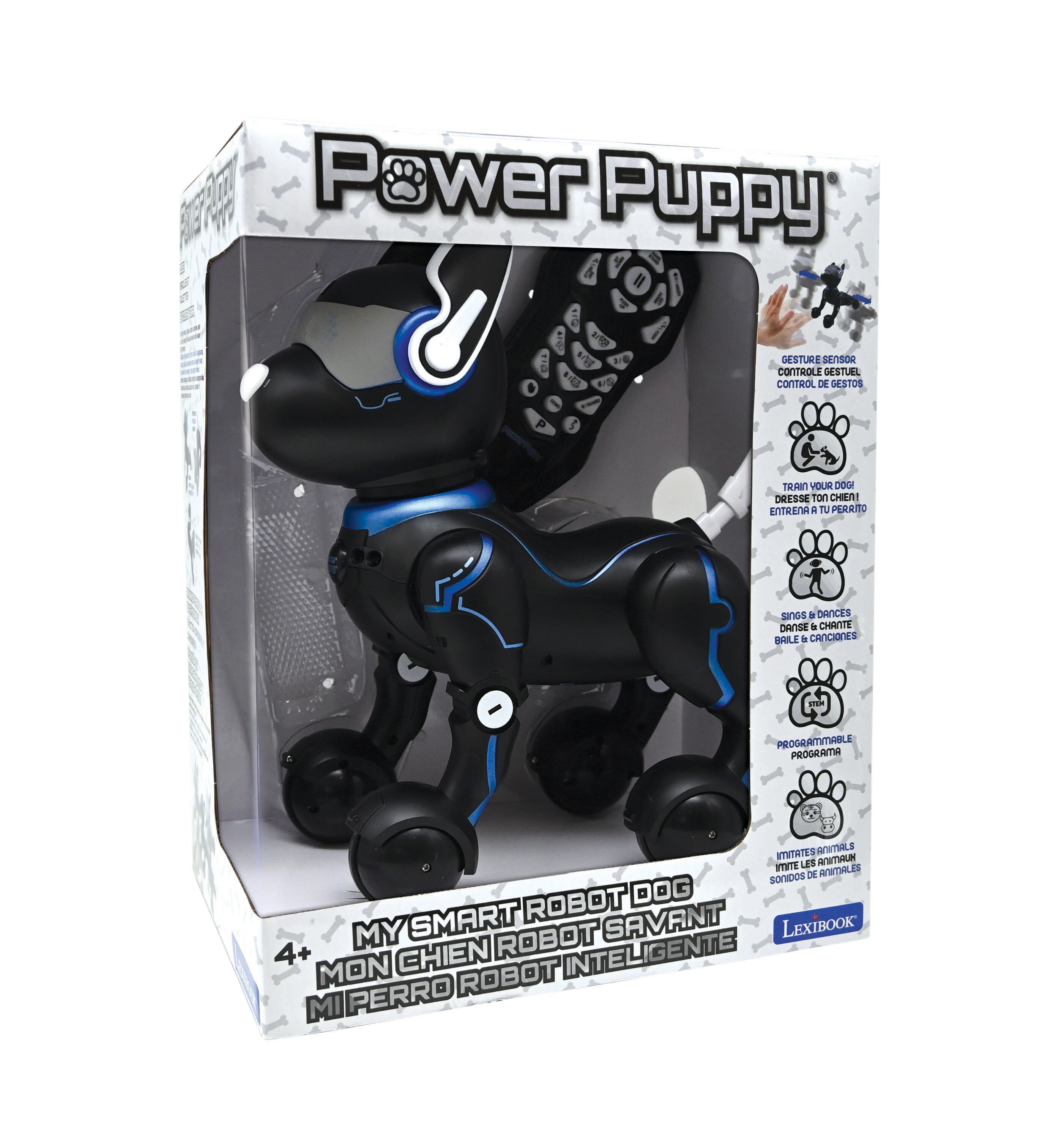 LEXiBOOK Power Puppy My Smart Robot Dog Programmable Robot with