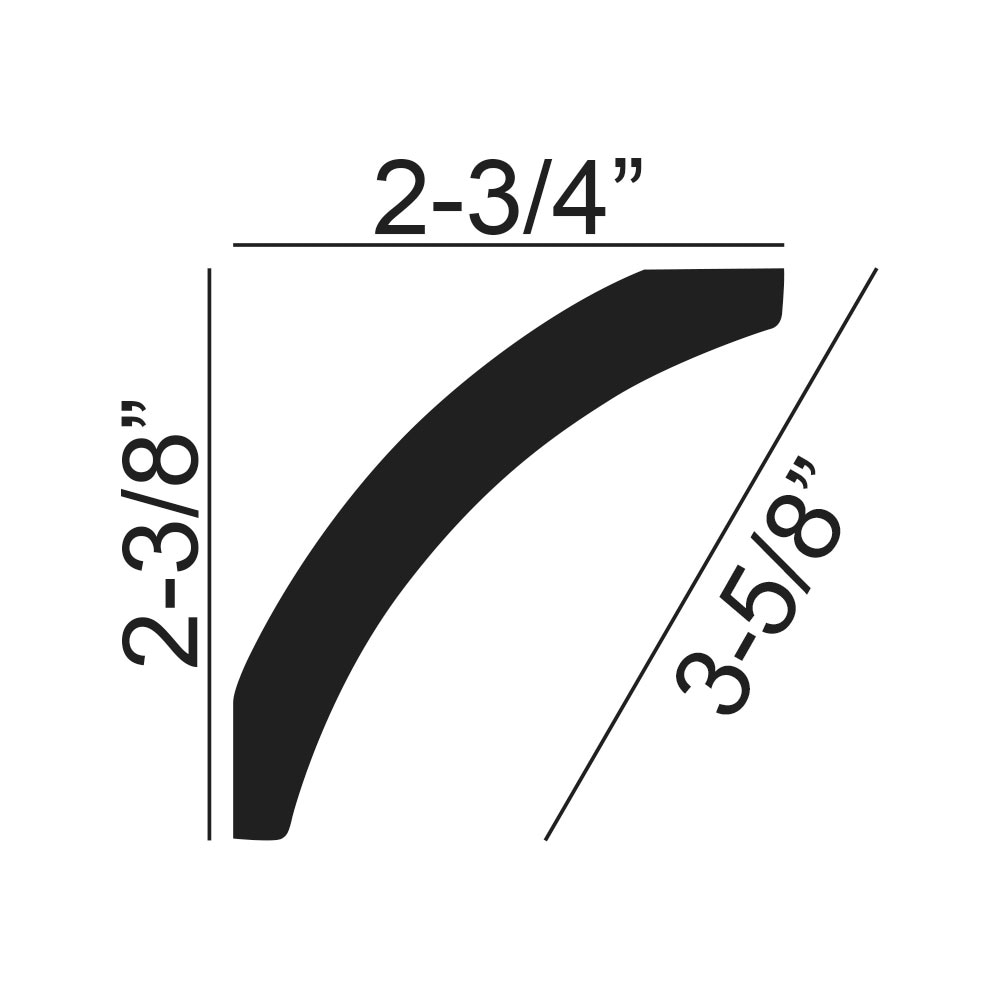 Architectural Products by Outwater 3P5.37.00869 Crown-Moulding - View #2