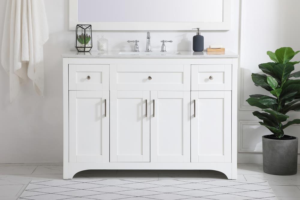 Elegant Decor FI51048WH Bath-Vanity-Combo - View #2