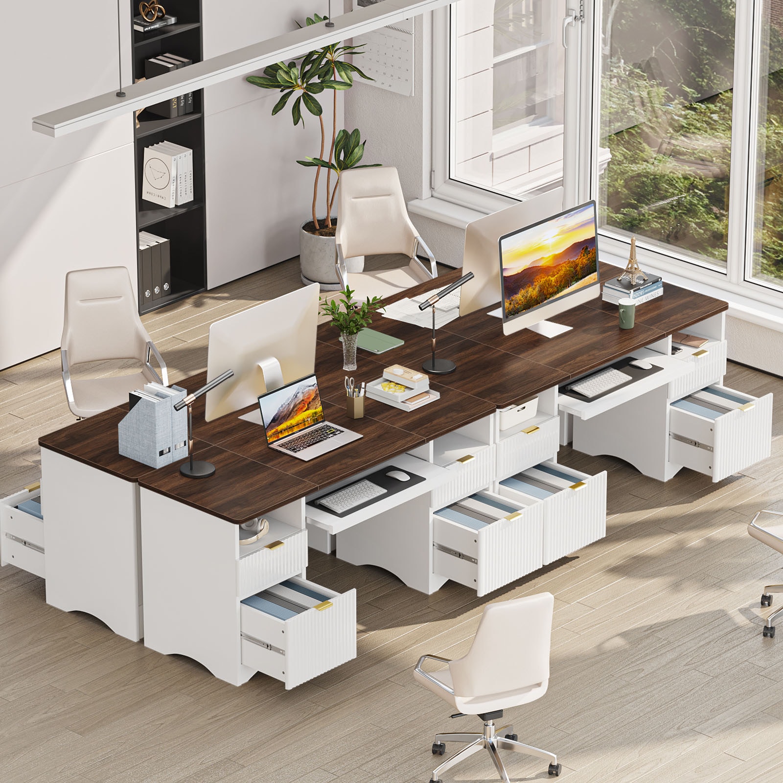 Bestier LOW-H106115K-WALT desks - View #3