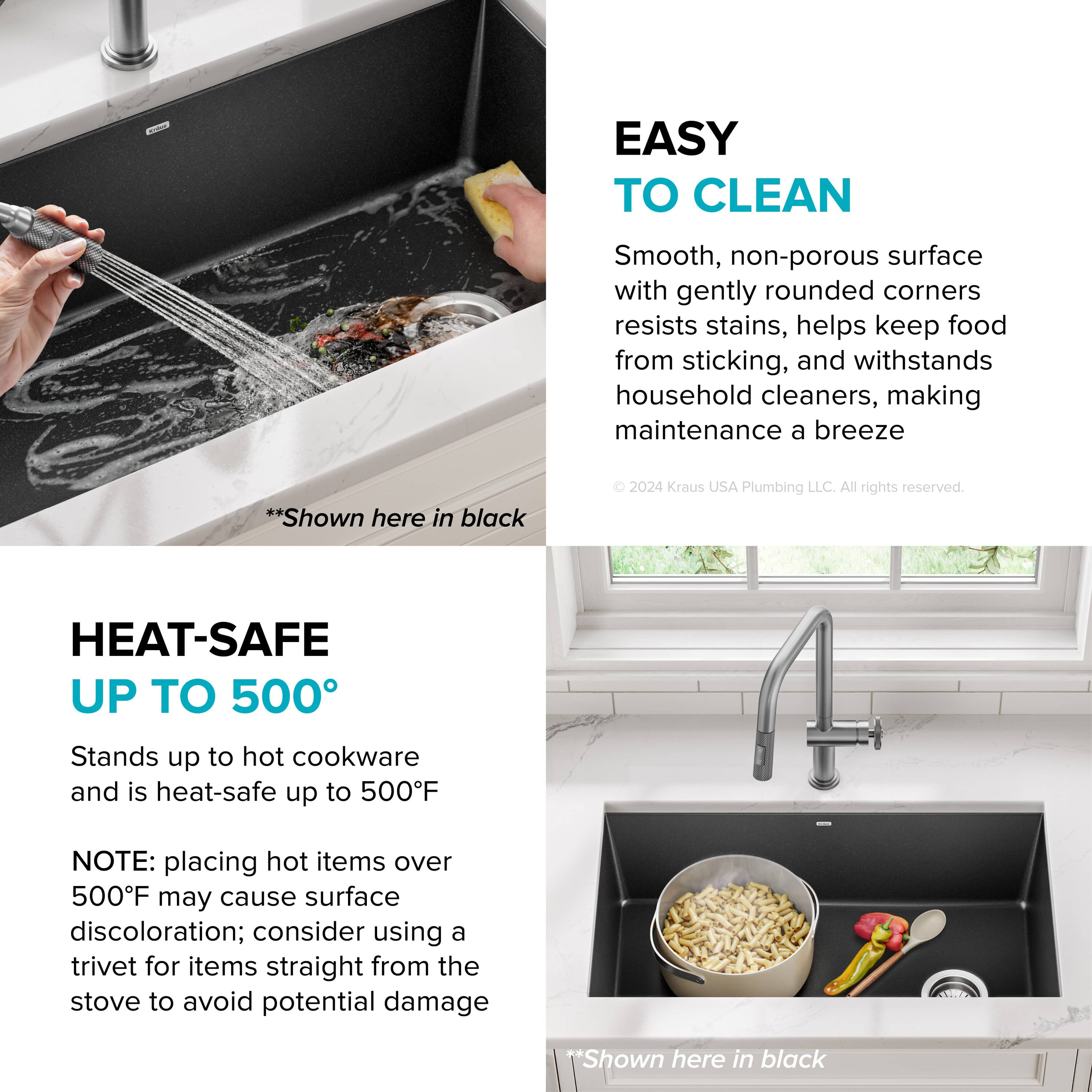 Kraus KGU-55GREY Kitchen-Sinks - View #9