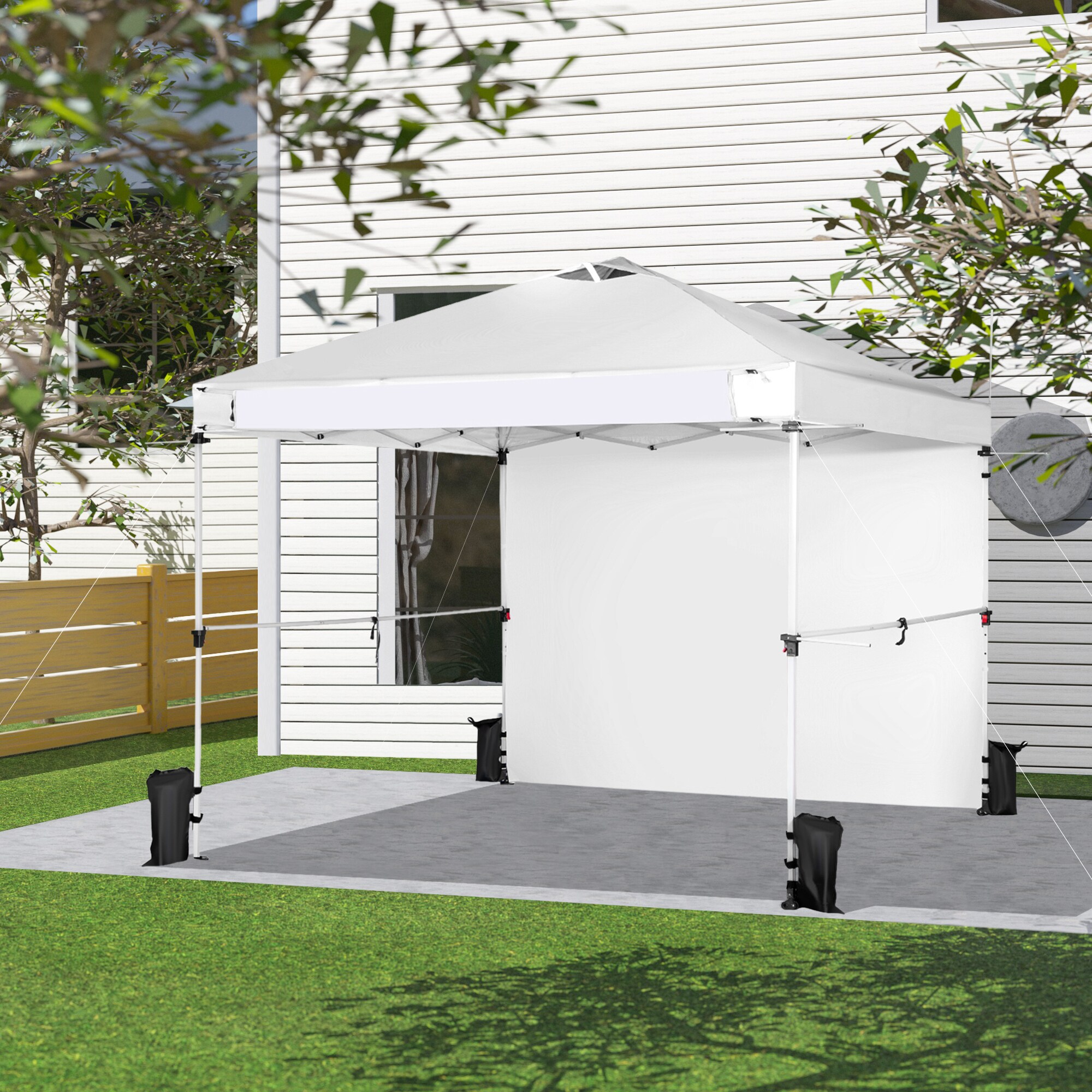 WELLFOR TDJ10846WH Canopies-Sl - View #3