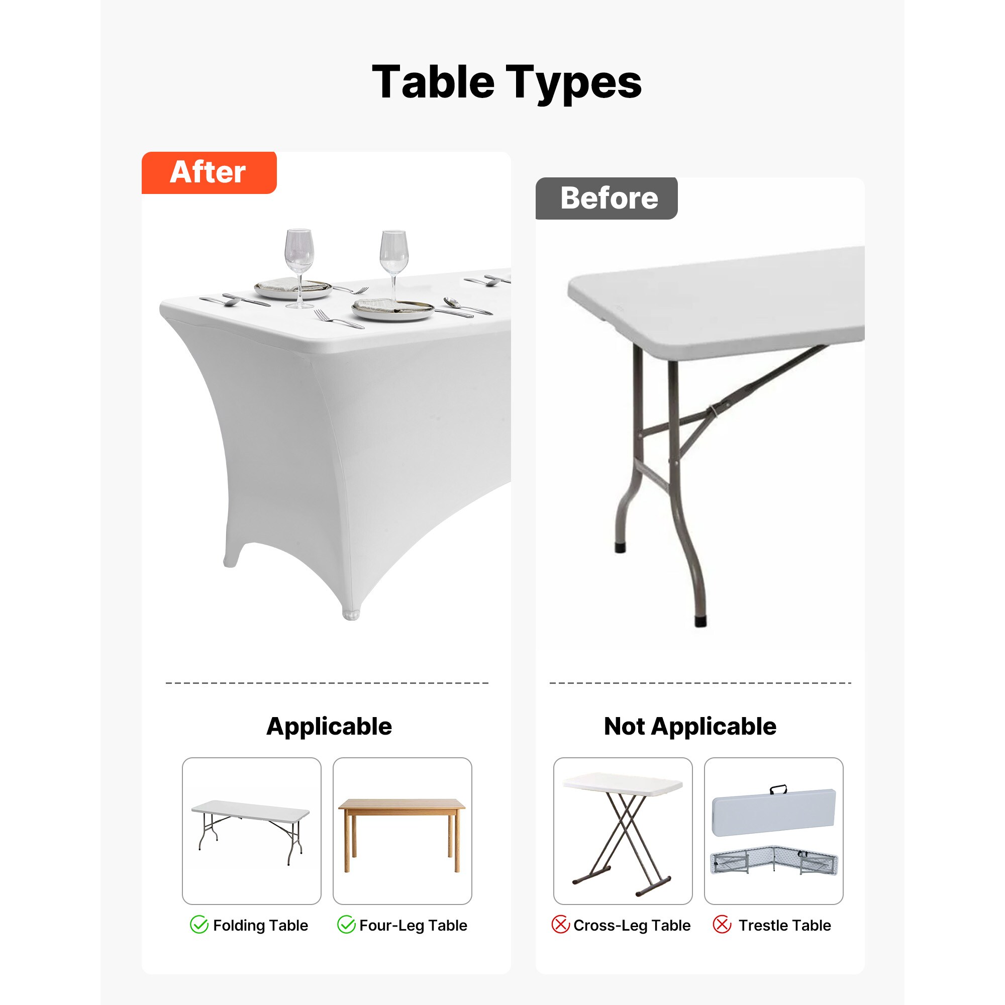 Mecale YAS-110FHM Table-Covers - View #4