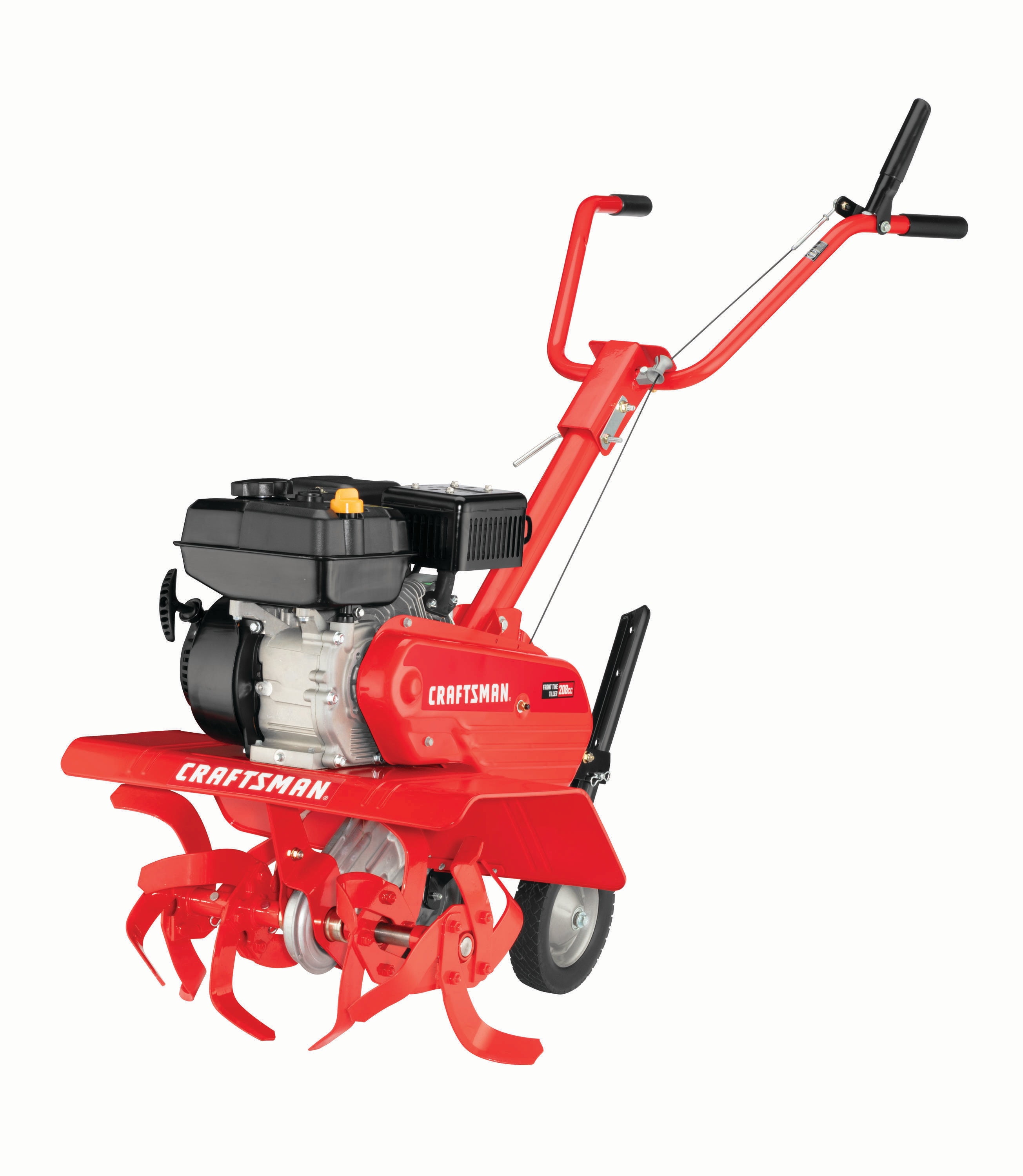 Image of Electric rototiller lowes Craftsman