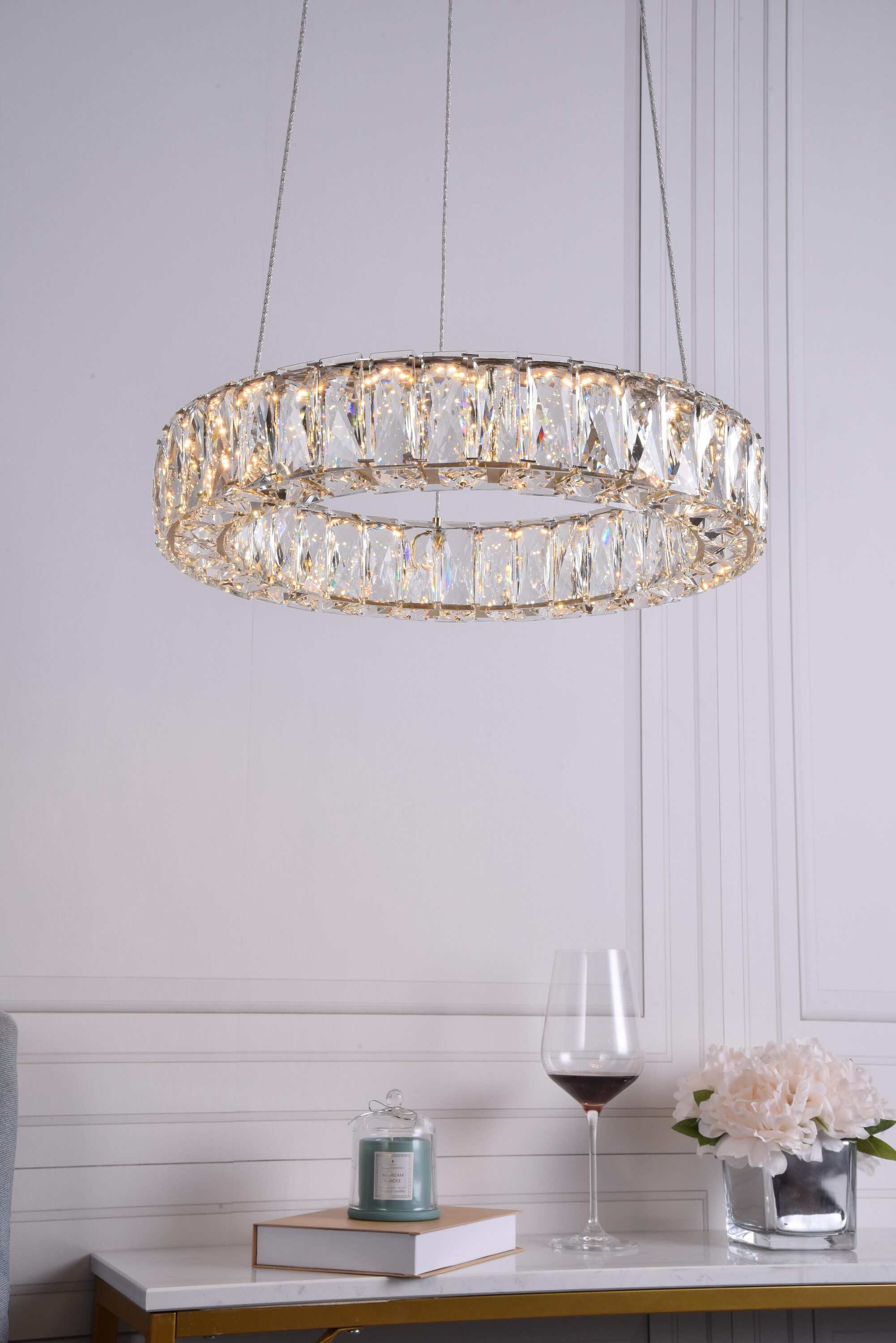 Elegant Decor HF10509D17G Pendant-Lights - View #7