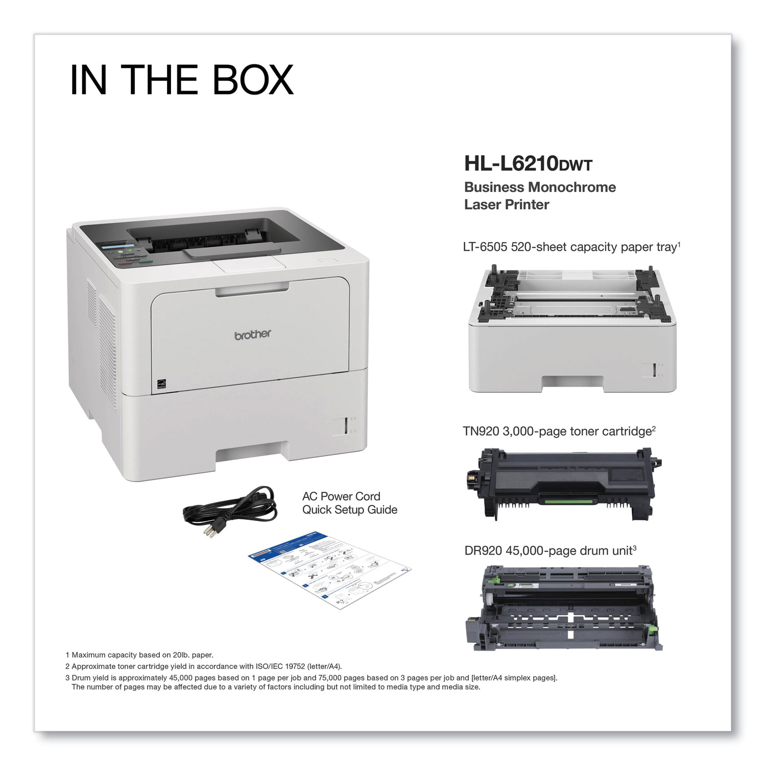 Brother HLL6210DWT printers - View #5