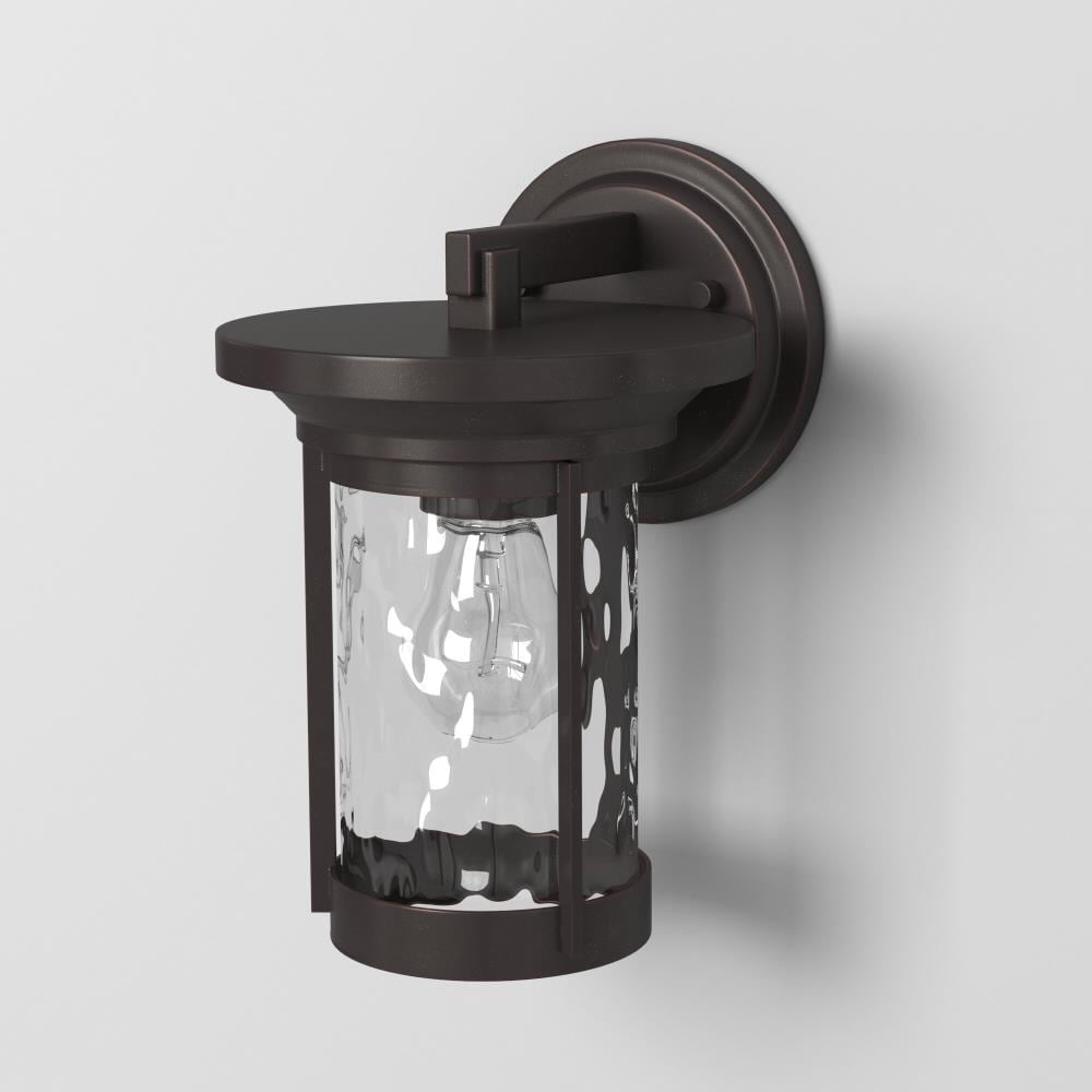 Designers Fountain 23011-SB Brookline 1-Light 10.5-in H Satin Bronze Outdoor Wall Light