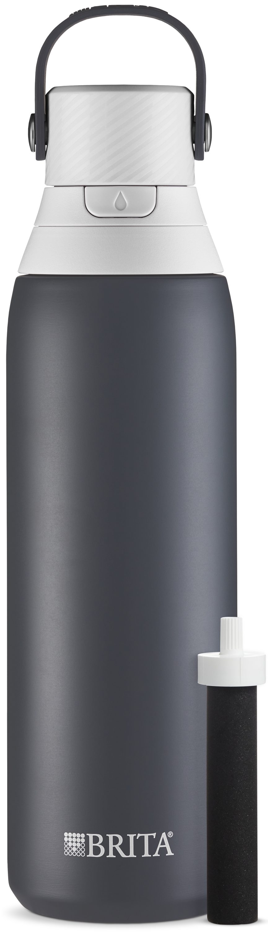 Brita® Premium Filtering Water Bottle - Carbon, 1 unit - Kroger
