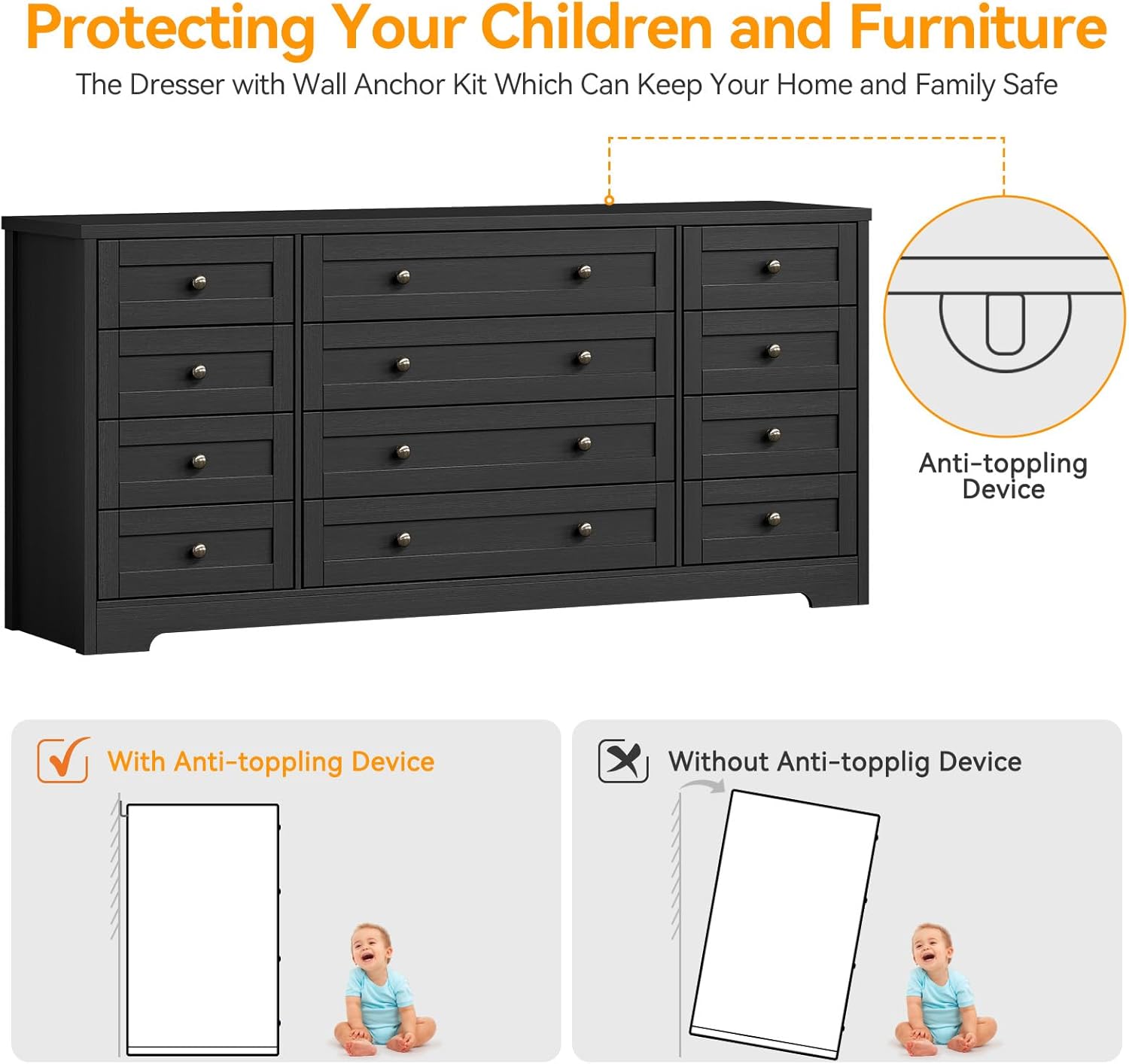 Qeetex LHF-DG-WPO9034 dressers - View #6