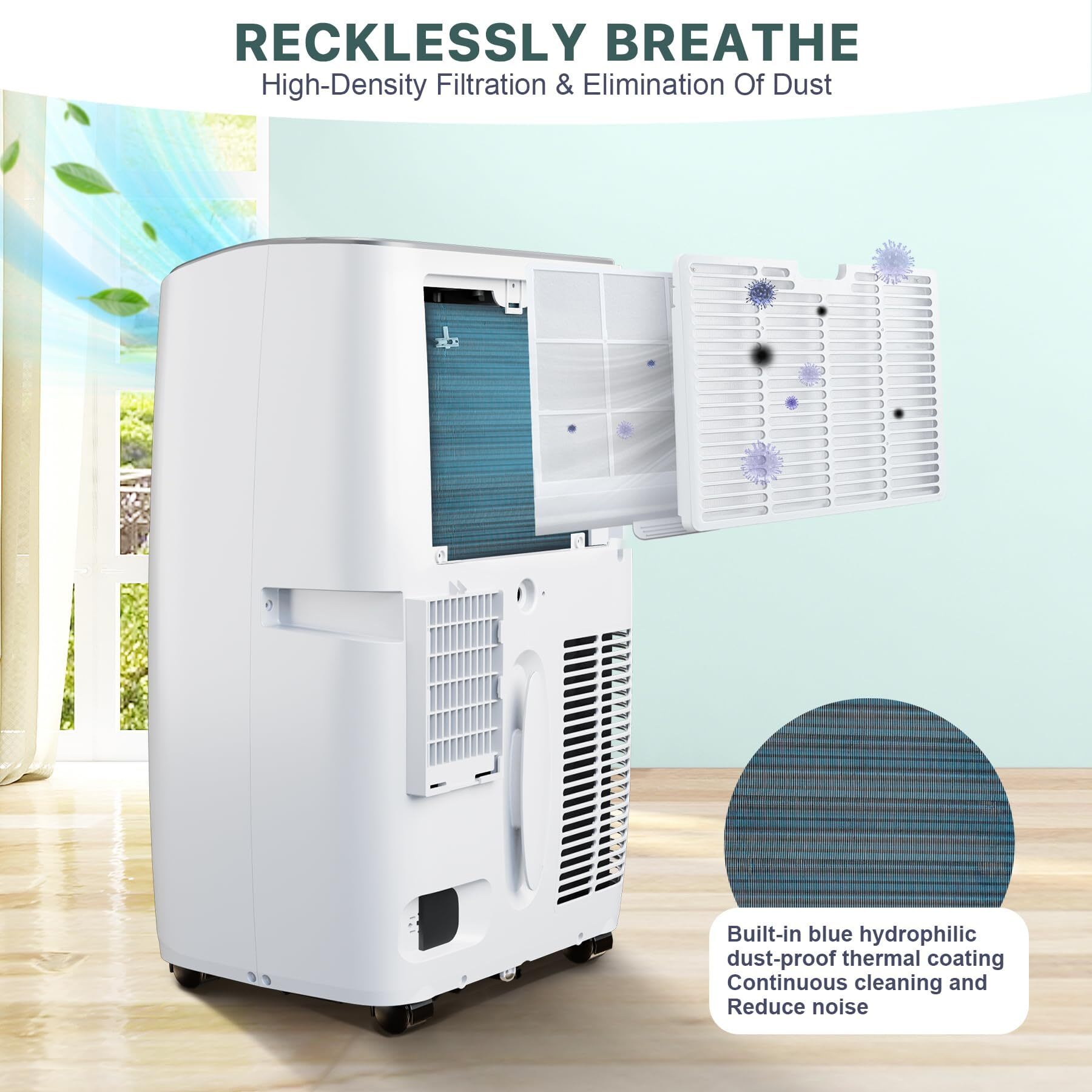 Qeetex LLPKT-PHO10HZ5V1Q Portable-Air-Conditioners - View #3