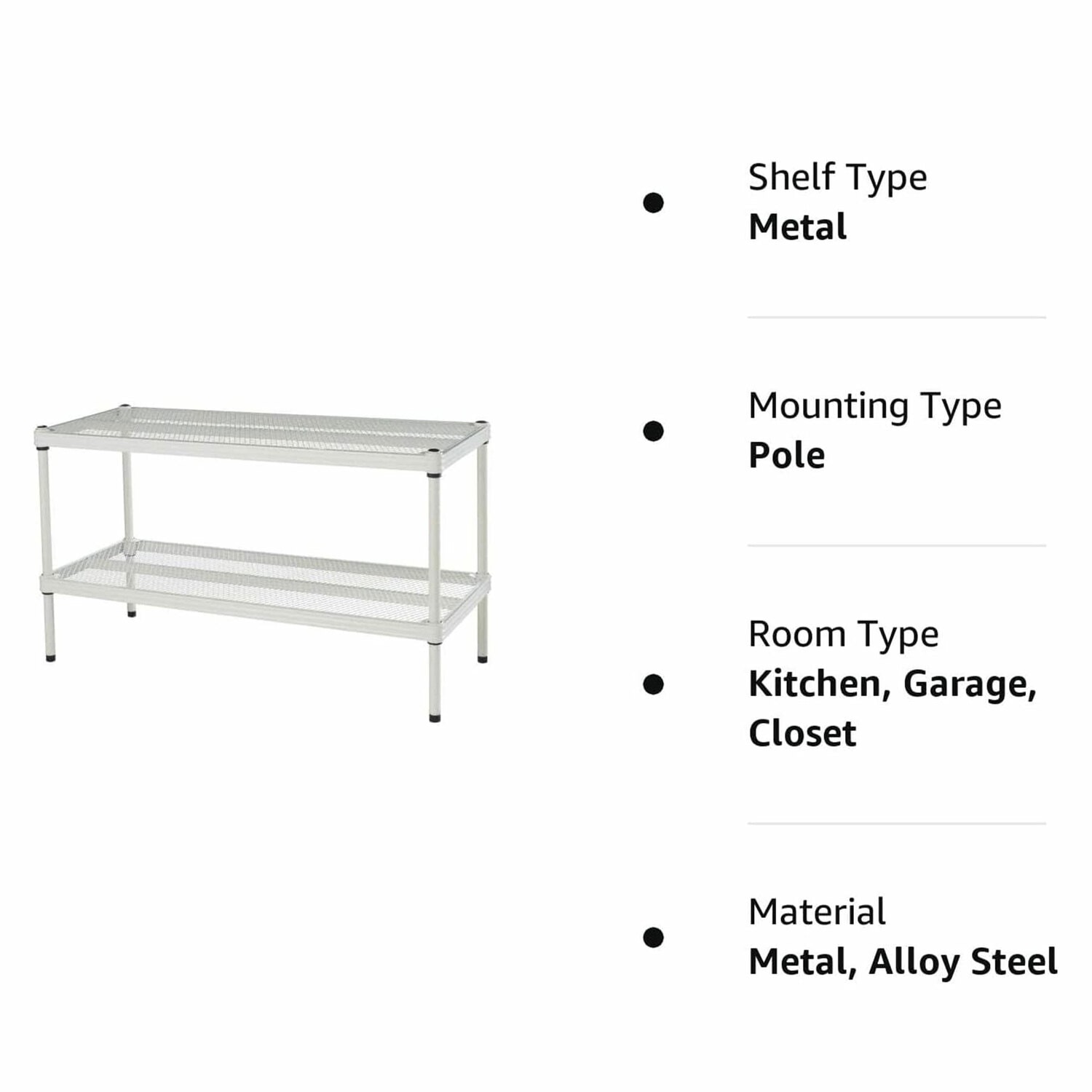 Design Ideas 325749 Free-Standing-Shelving - View #6