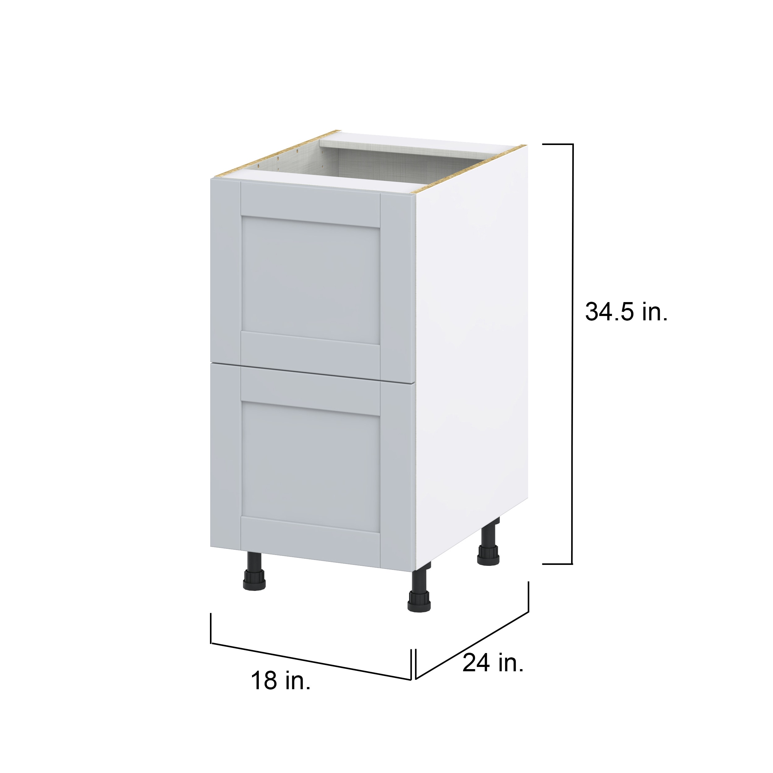 Hugo&Borg DSB2D18-CH Cabinets-Kitchen - View #4