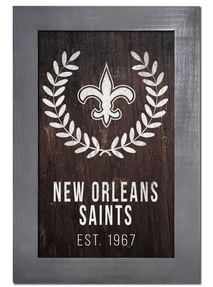 Fan Creations New Orleans Saints 19-in H x 11-in W Sports Print at