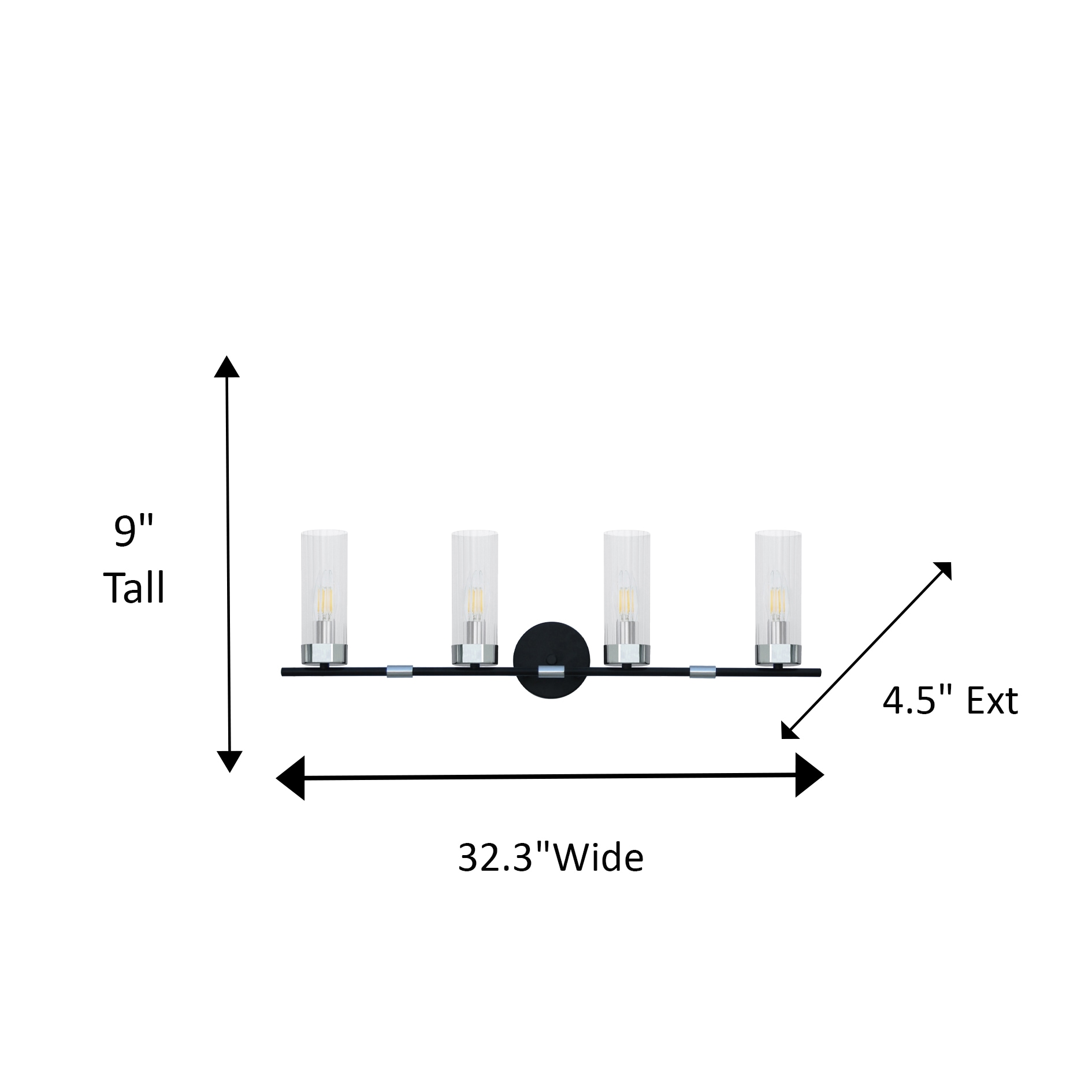 Whitfield Lighting VL742-4BKCH b089995 - View #12