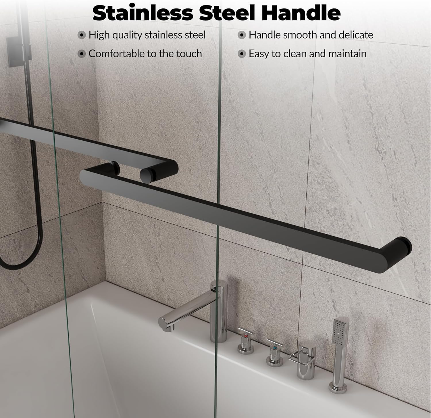 Qeetex LXL-PHO-15TDFOBC Shower-Doors - View #5