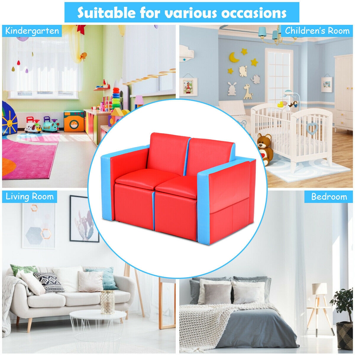 Sumyeg WF-HW58620RE-LA Sofas-Loveseats - View #6