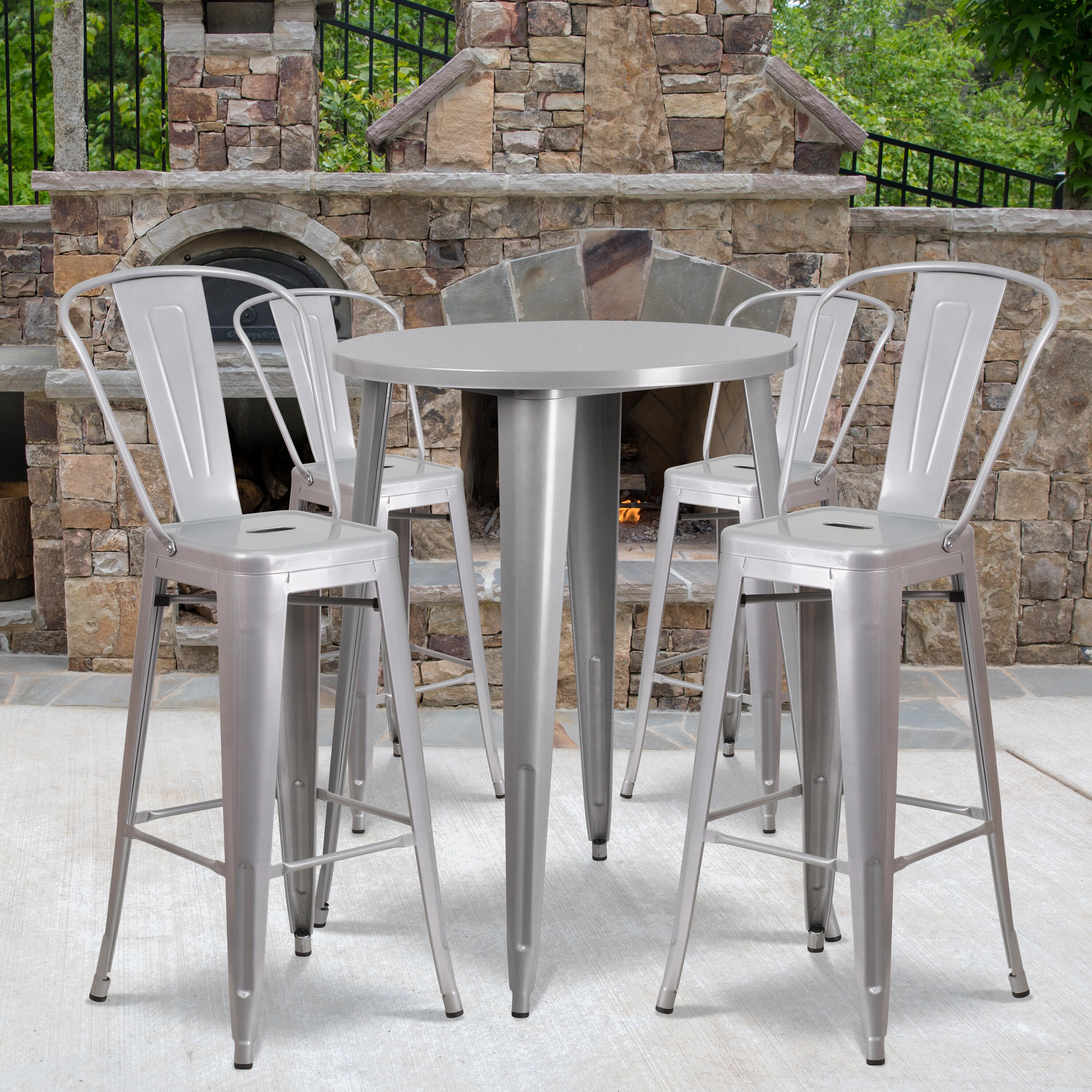Flash Furniture 889142082385 Patio-Dining-Sets - View #2