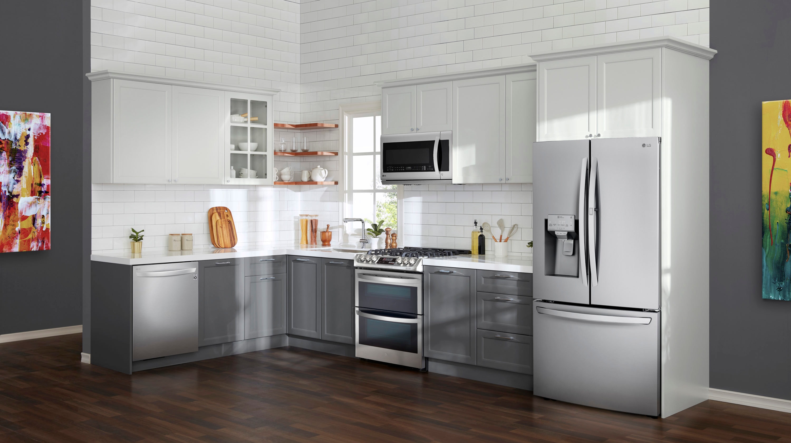 LG LRFDS3006S French-Door-Refrigerators - View #9