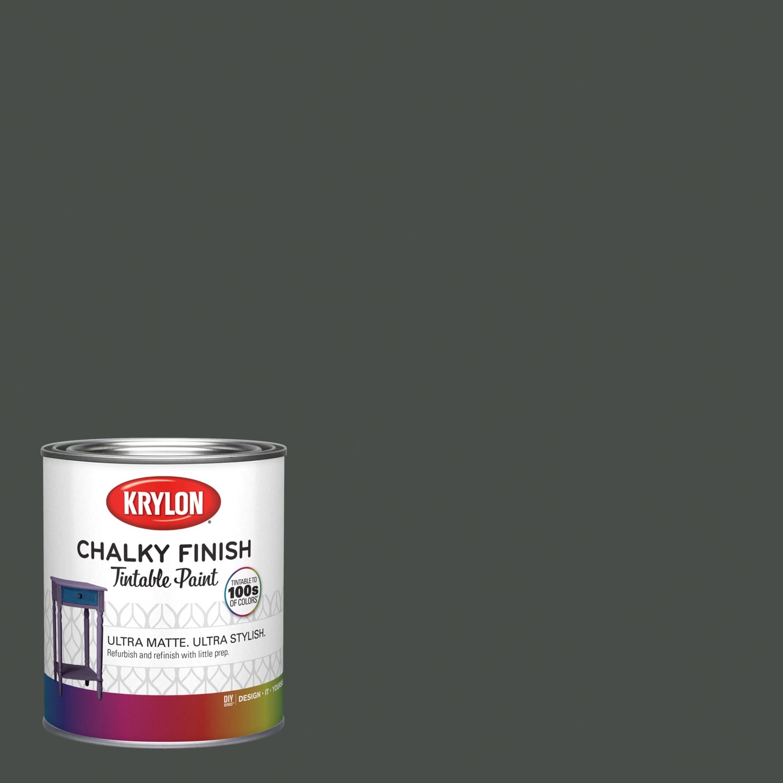 Krylon Sable Calm 5002-2c Water-based Chalky Paint (1-Quart) in the ...