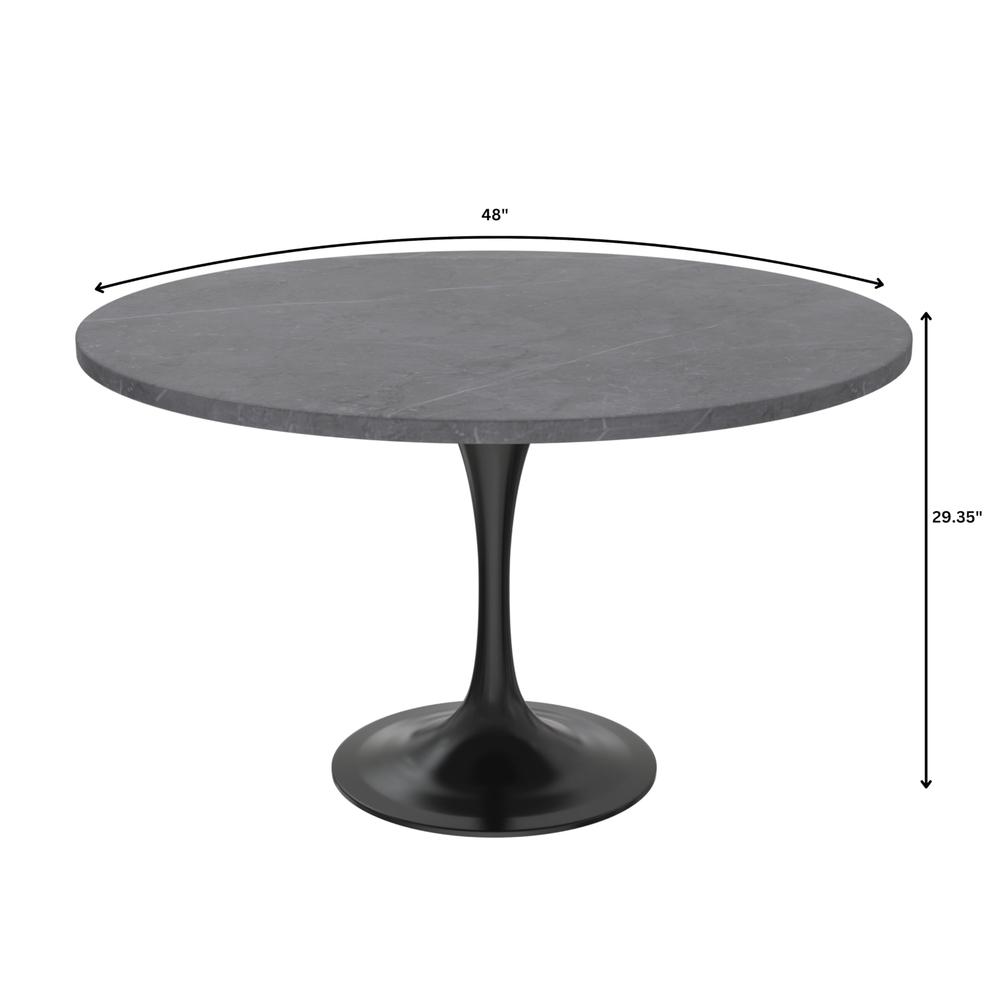 Leisuremod VT23BL-48GRS Dining-Tables - View #2