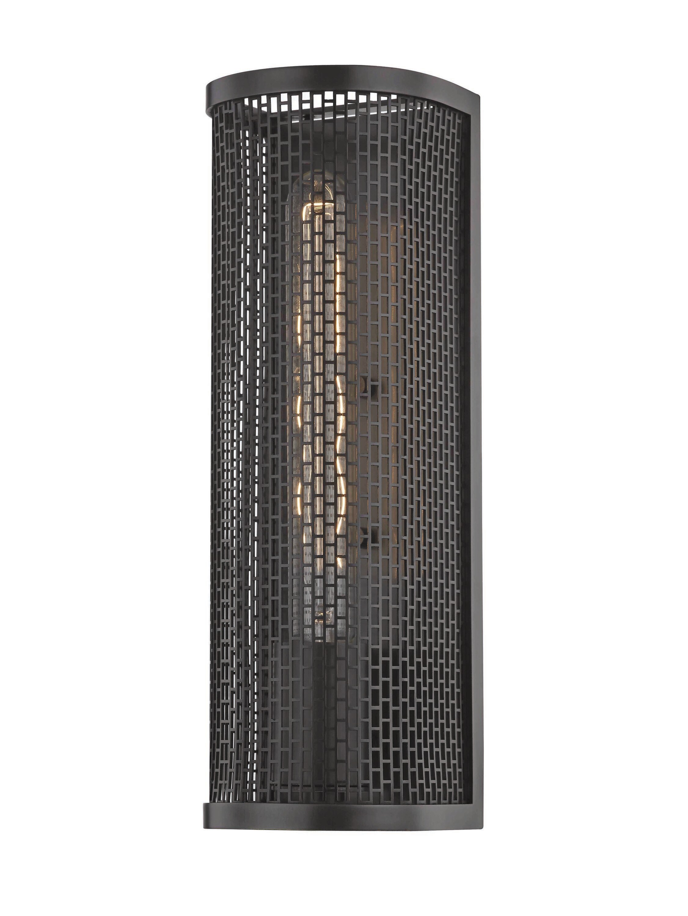 Mitzi H151101-OB Britt 4.5-in W 1-Light Bronze Modern/Contemporary Incandescent Wall Sconce