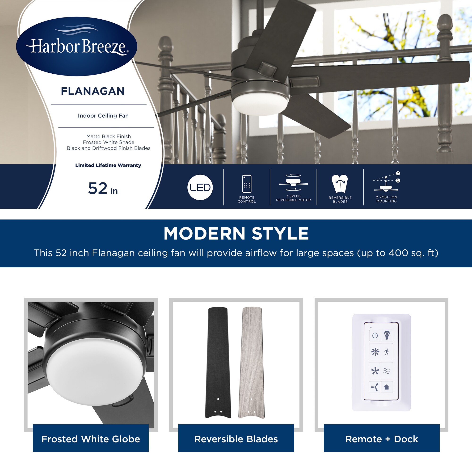 Harbor Breeze 43333 Ceiling-Fans - View #4