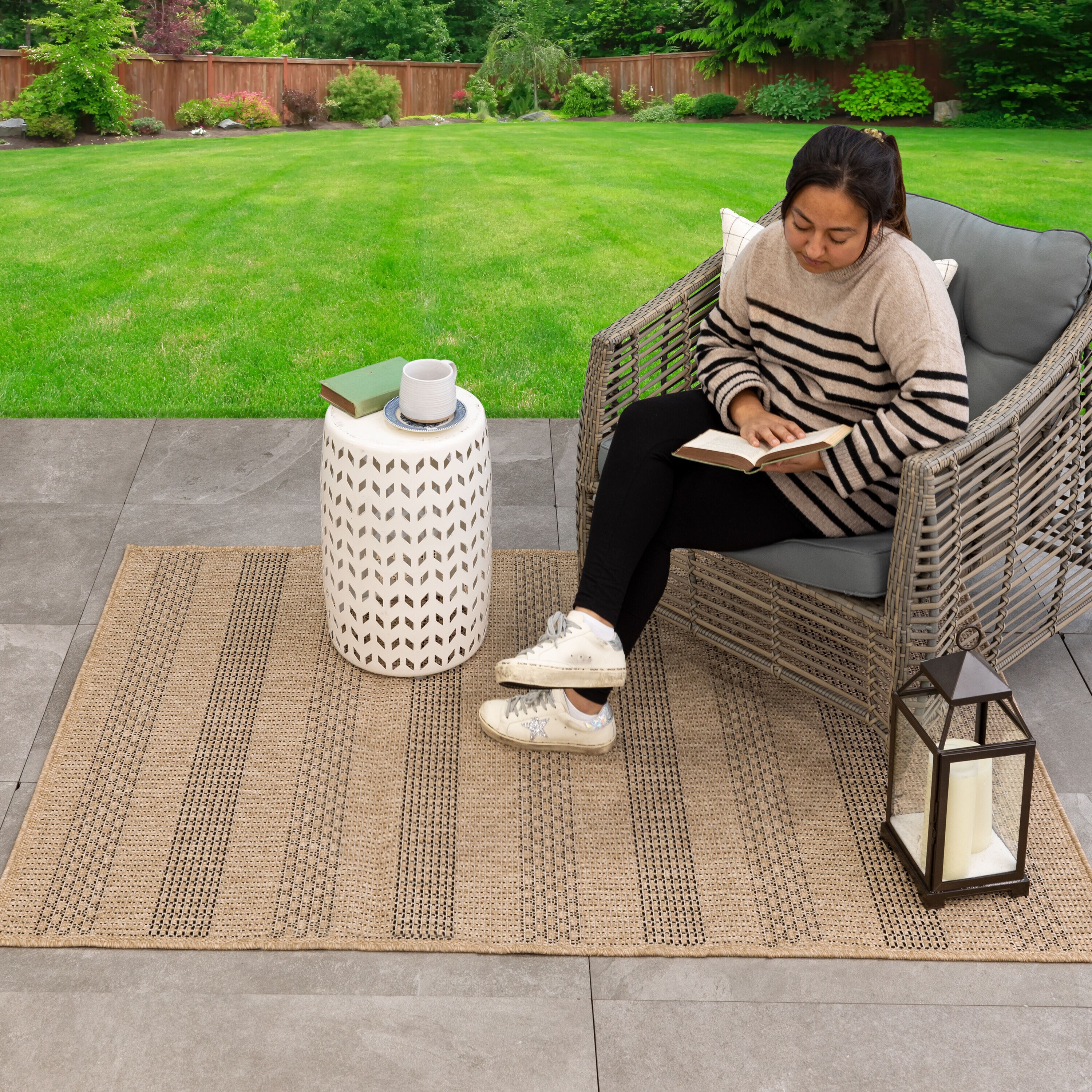 allen + roth with STAINMASTER R1346 101 047072 rugs - View #7