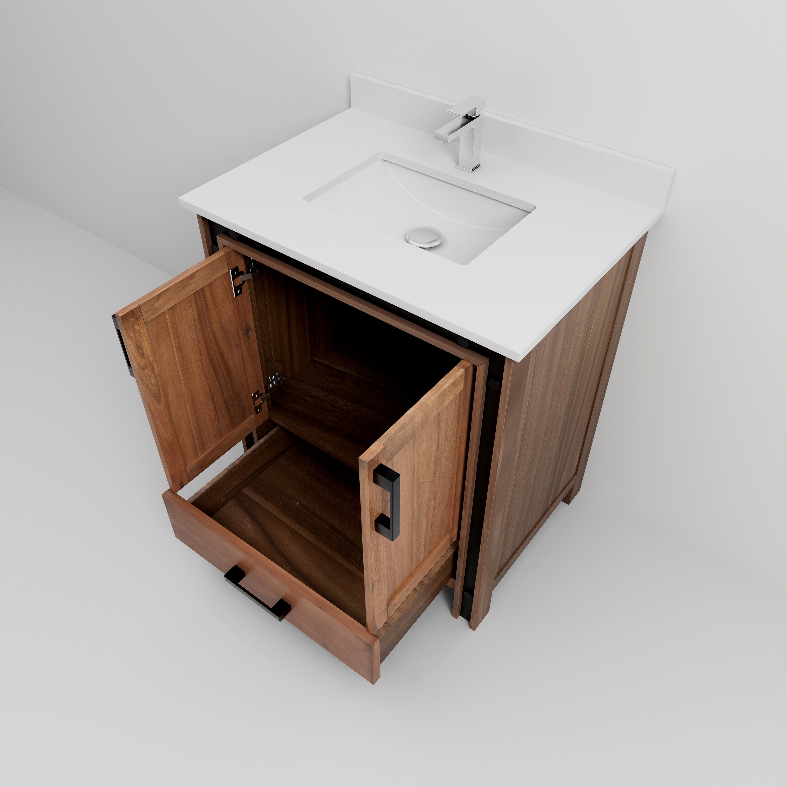 Lexora LVZV30SN301 Bath-Vanity-Combo - View #11