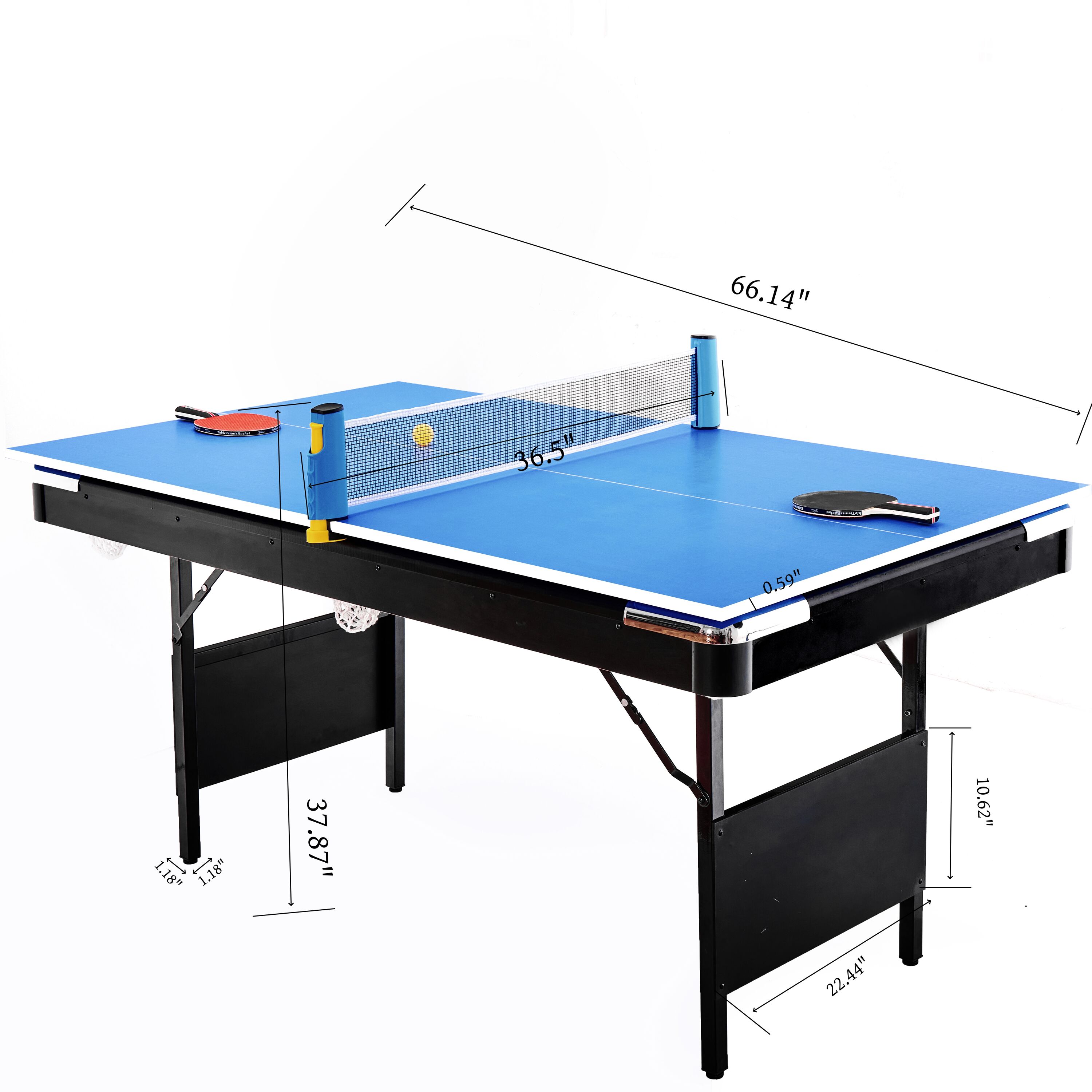 Kahomvis ZLN-QPH3-410 Multi-Game-Tables - View #3
