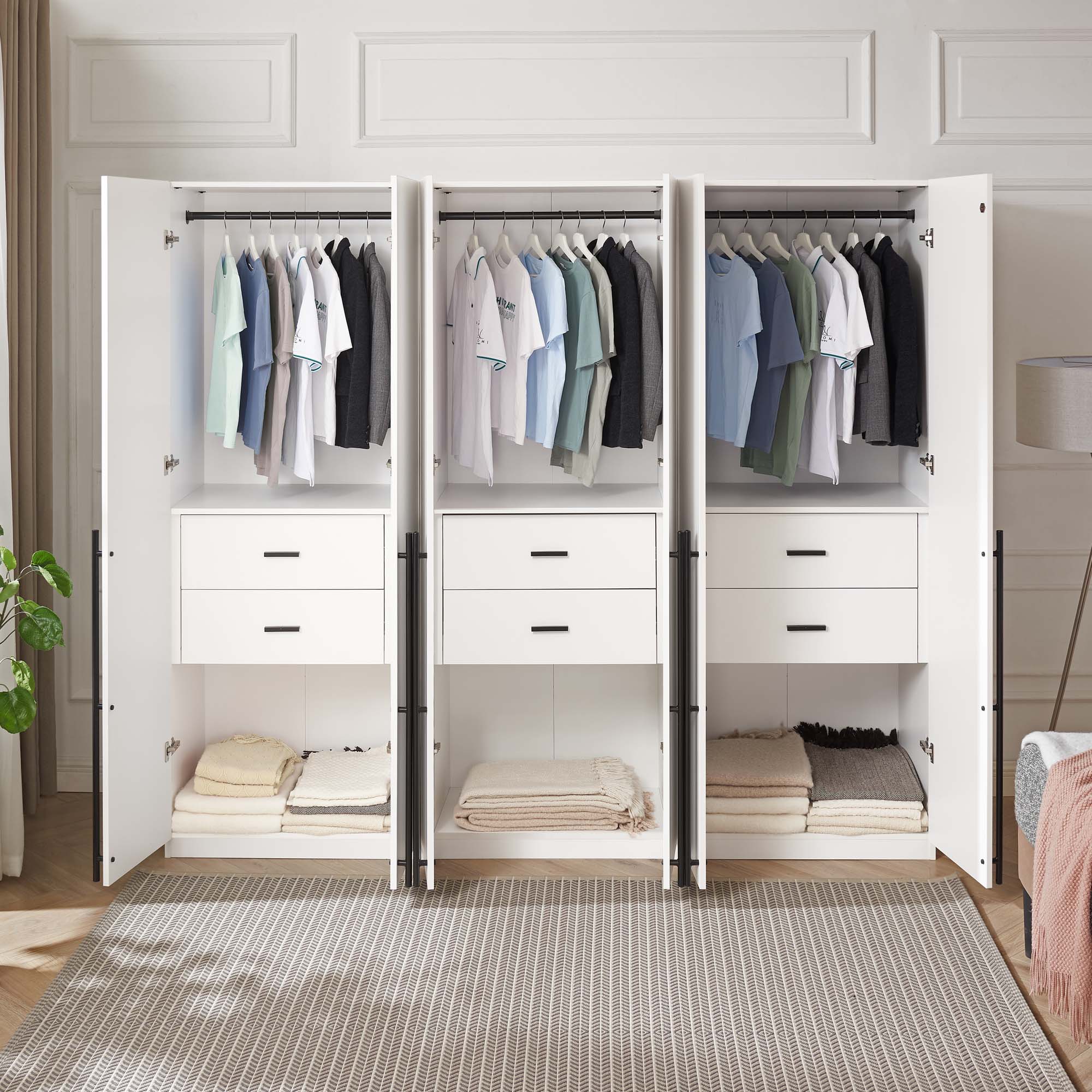 Manhattan Comfort 3-WC002-WH Bedroom-Sets - View #5