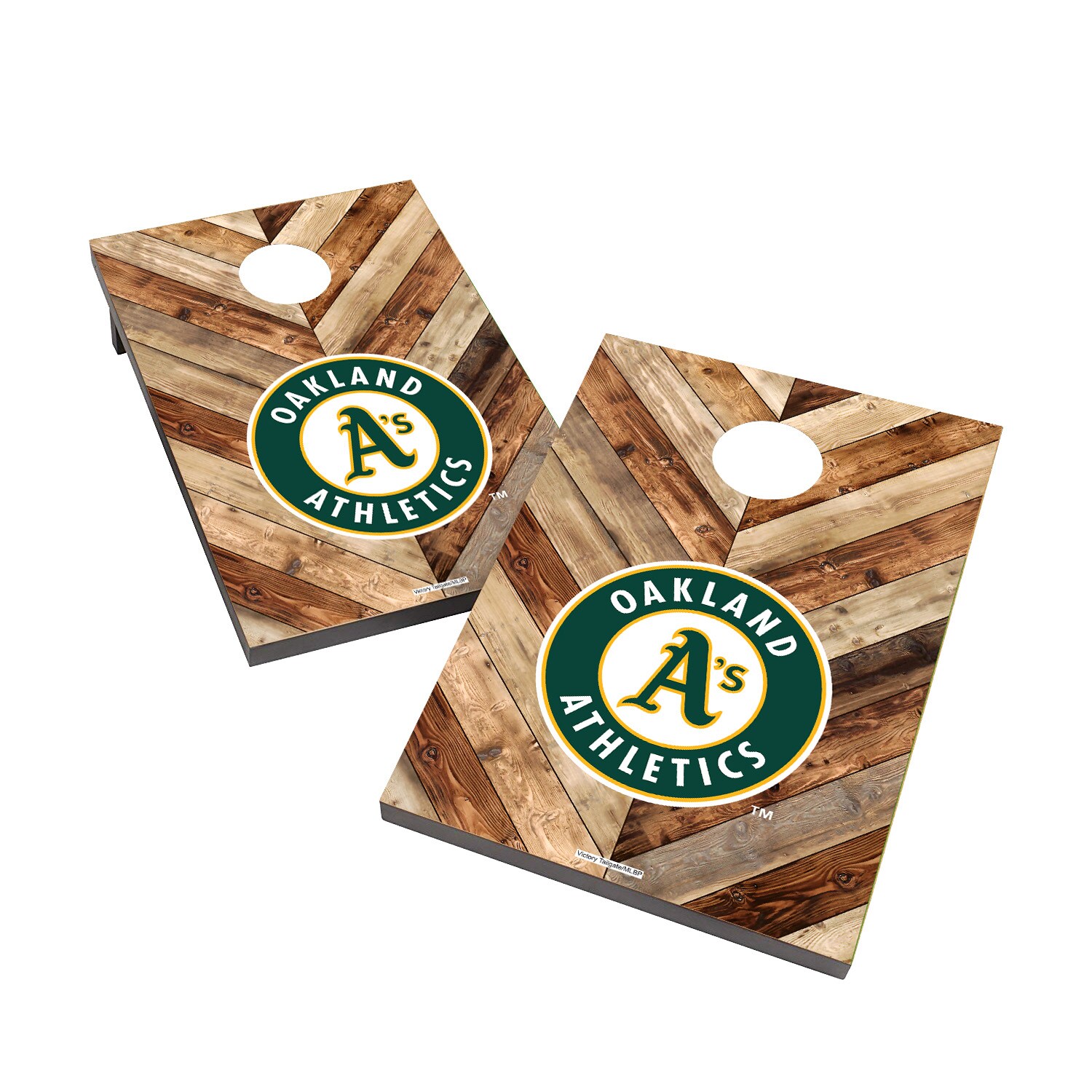 Victory Tailgate Oakland Athletics Outdoor Corn Hole