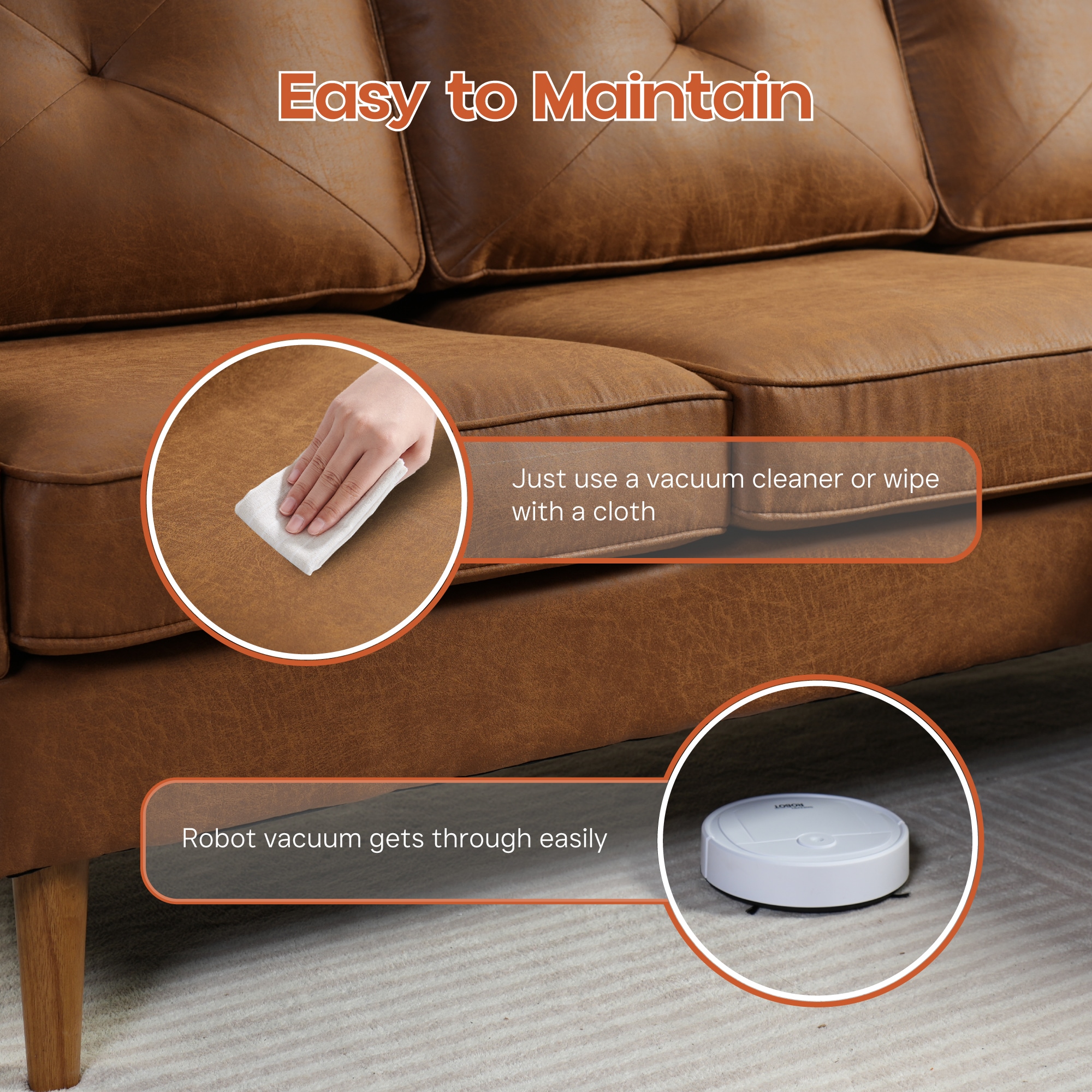 Caodoc L5-NOPR700-4 Sofas-Loveseats - View #7