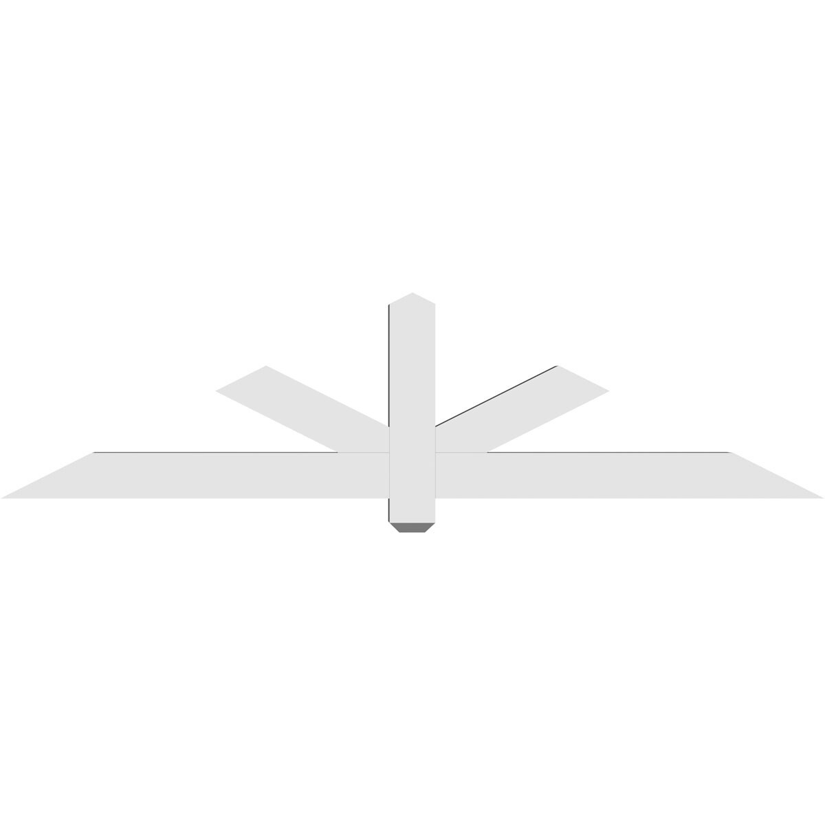 Ekena Millwork GBP072X18X0404KEN00 Exterior-Brackets-Braces - View #4