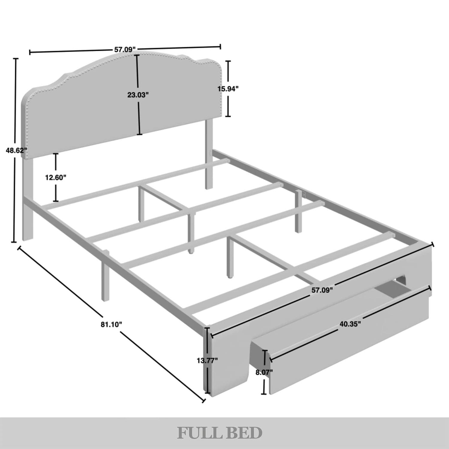 CasePiece C8363FUBS-WGY-LN beds - View #10