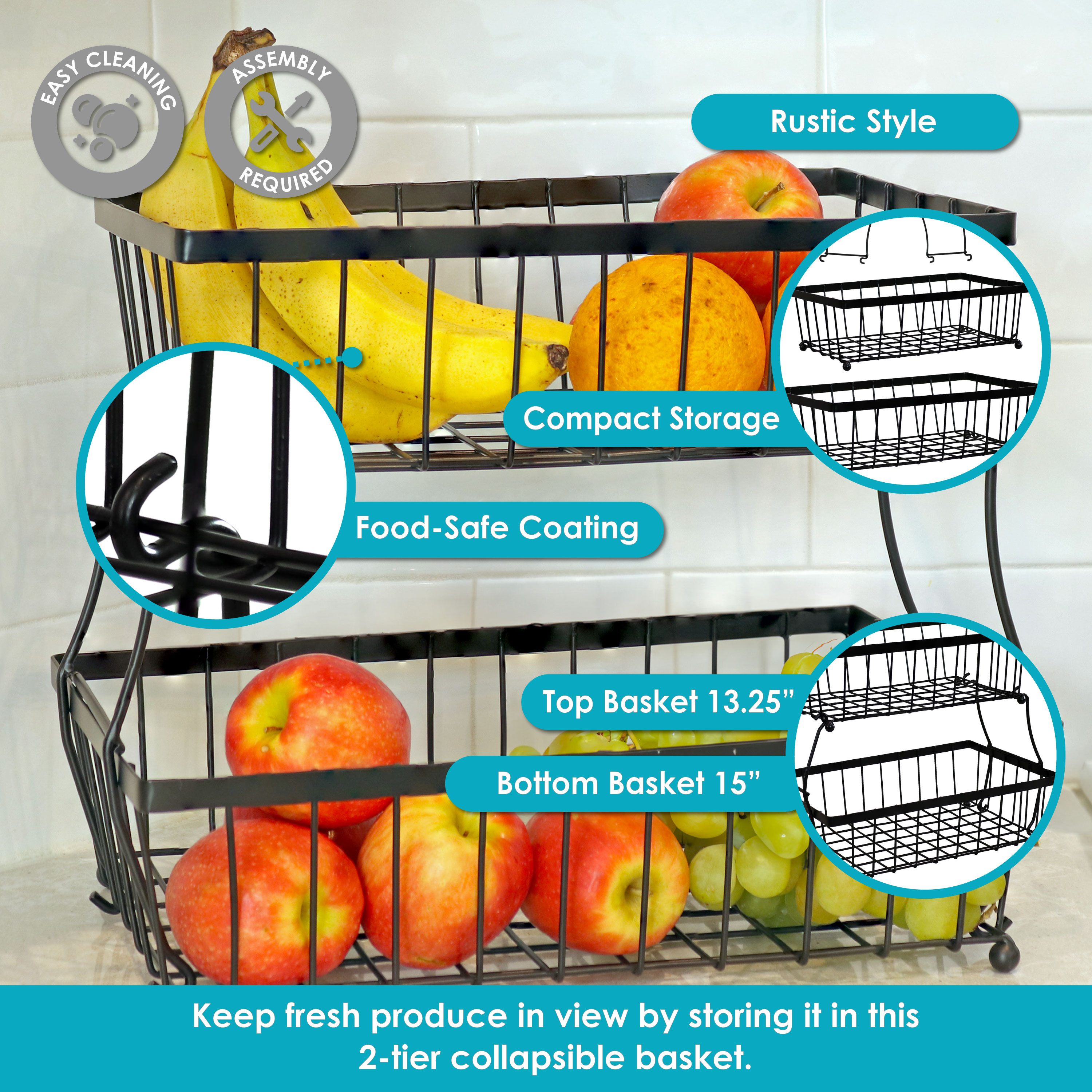 Sunnydaze Decor CFT-659 Bins-Baskets - View #5