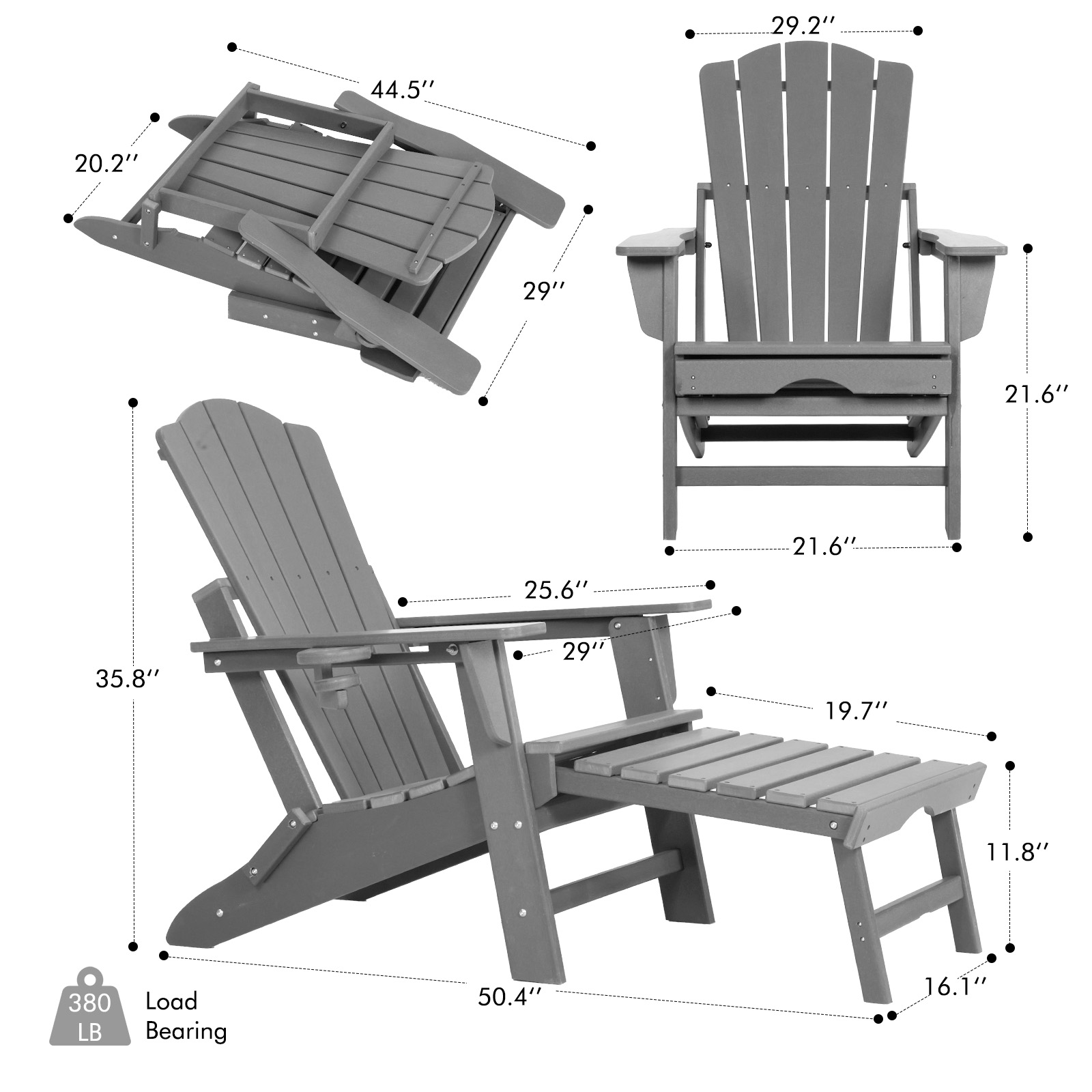 GARSING AC-GRAY Patio-Chairs - View #8