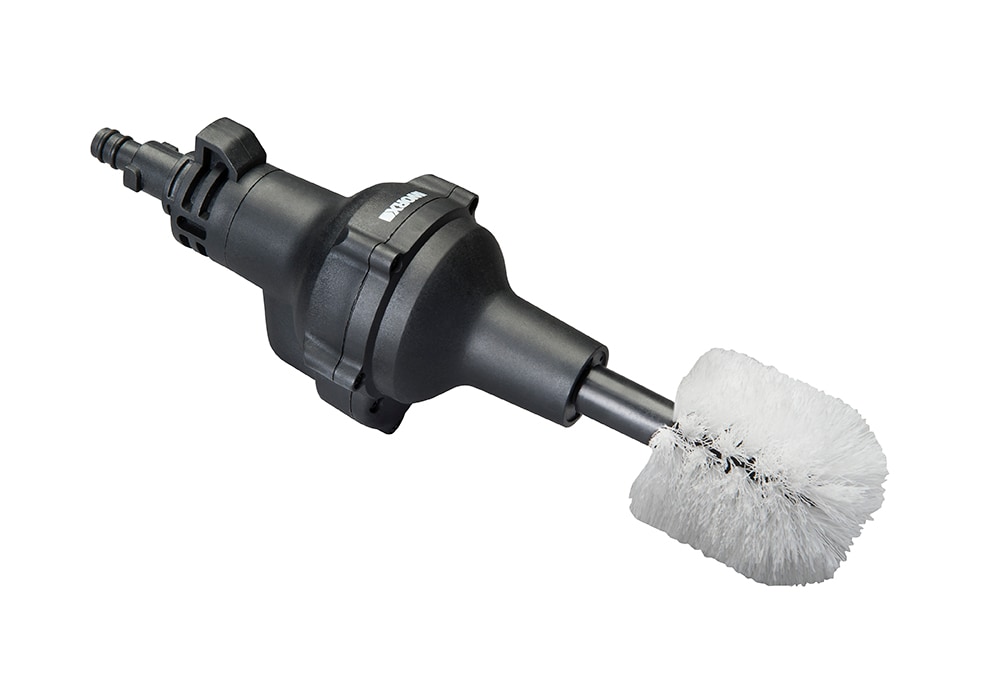 WORX Hydroshot Rotary Cleaning Brush with Quick Snap Connection in