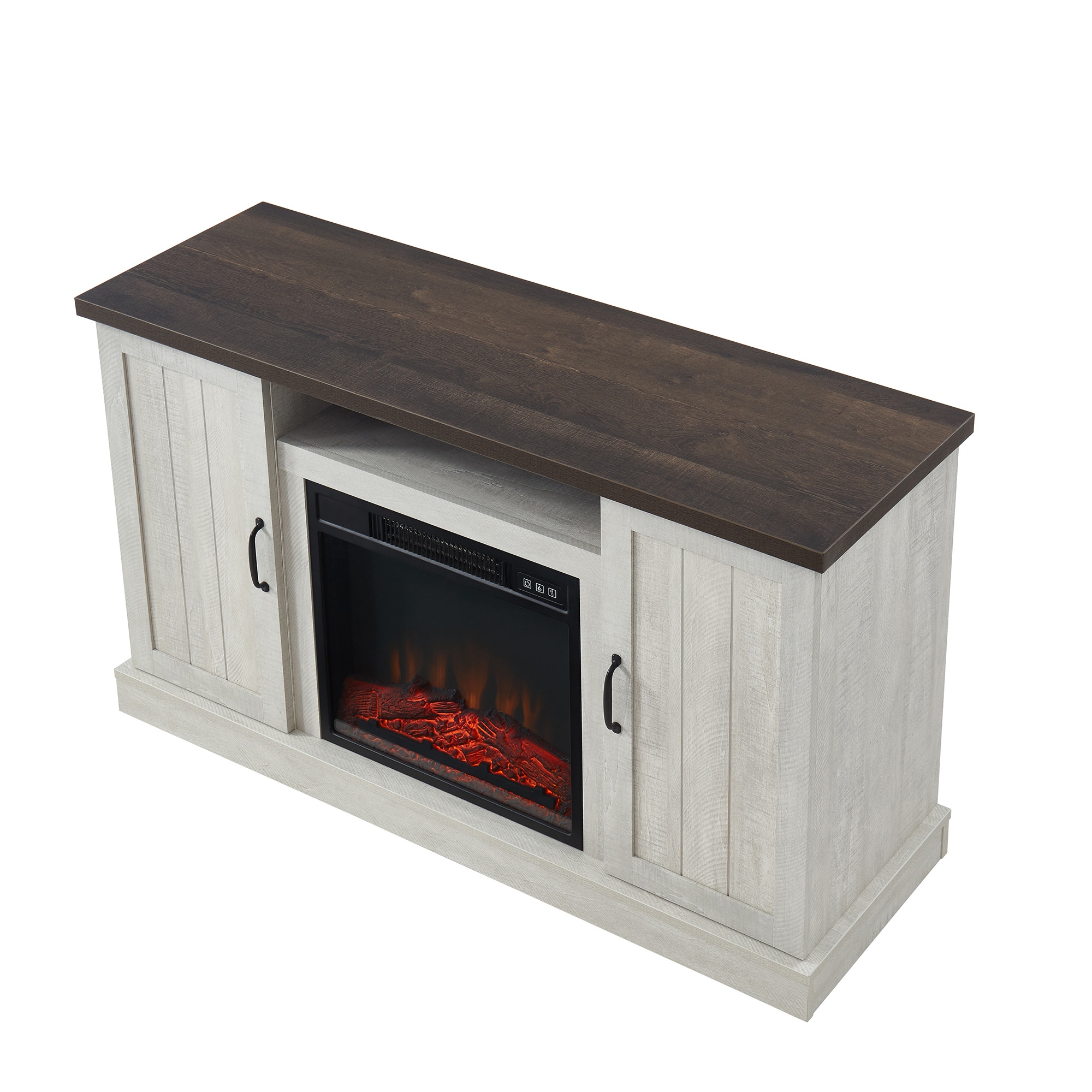 Clihome CL-CYTVS07-WHI Electric-Fireplaces - View #4