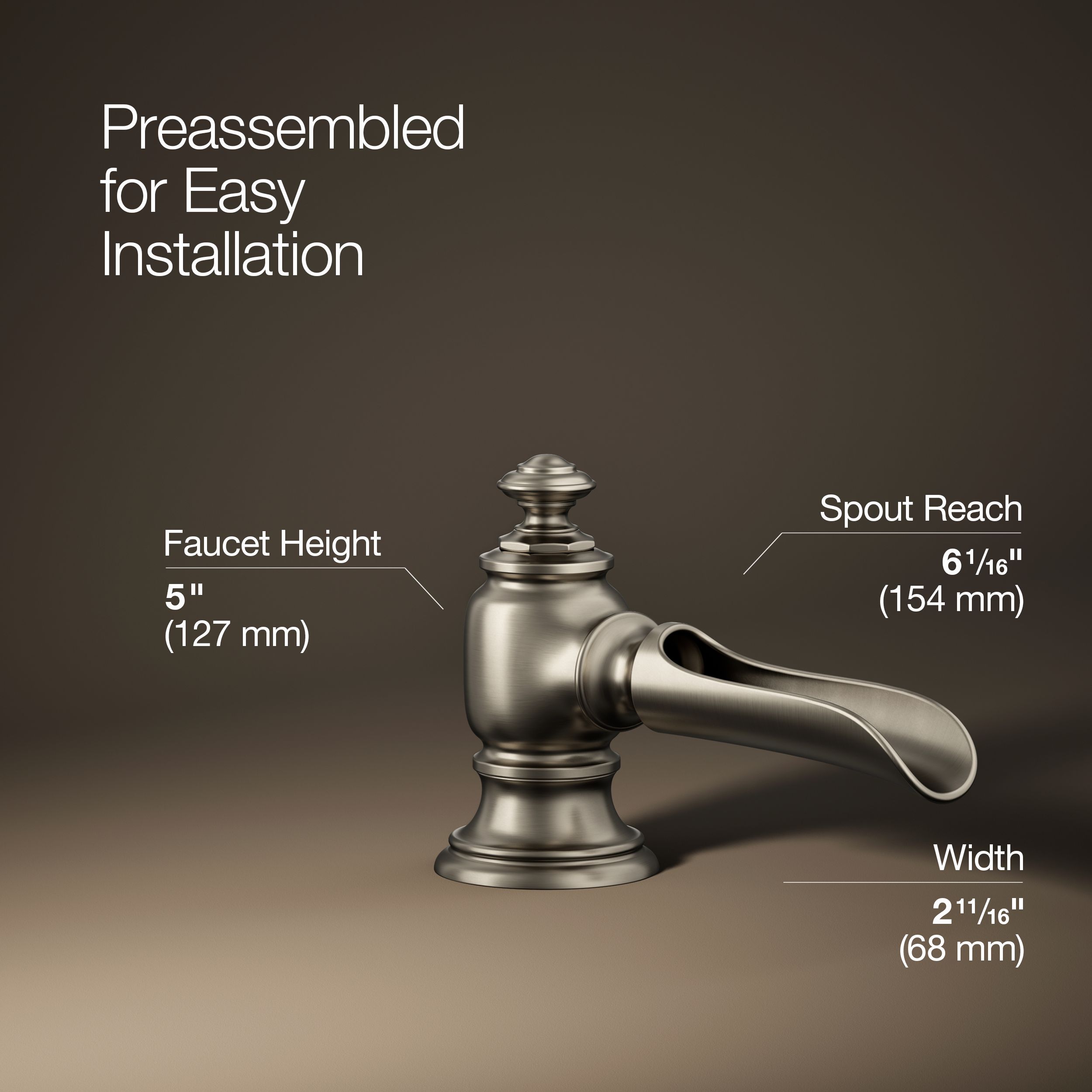 KOHLER 72761-BN Lavatory-Faucets - View #3