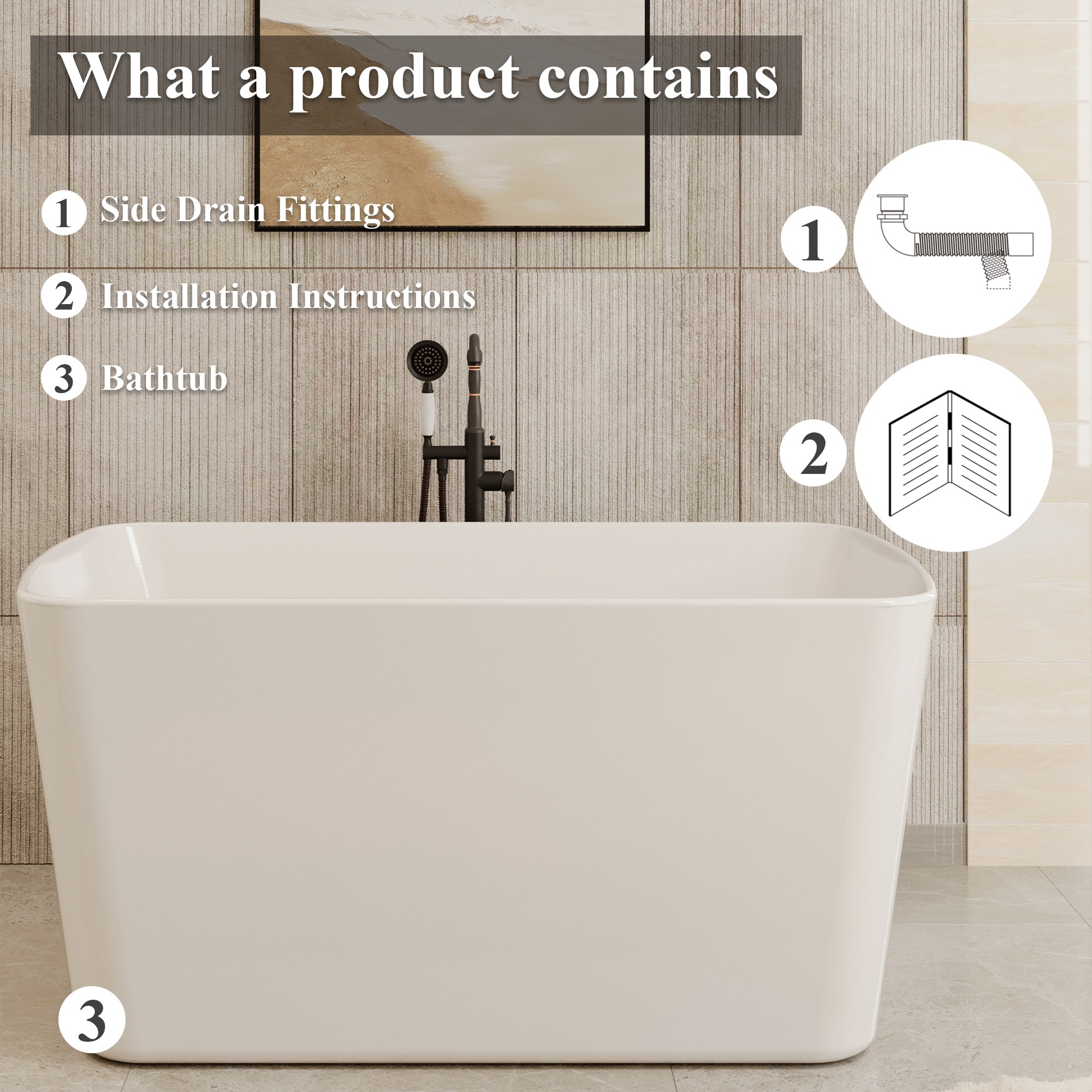 CASAINC CA-BT-79228 bathtubs - View #11