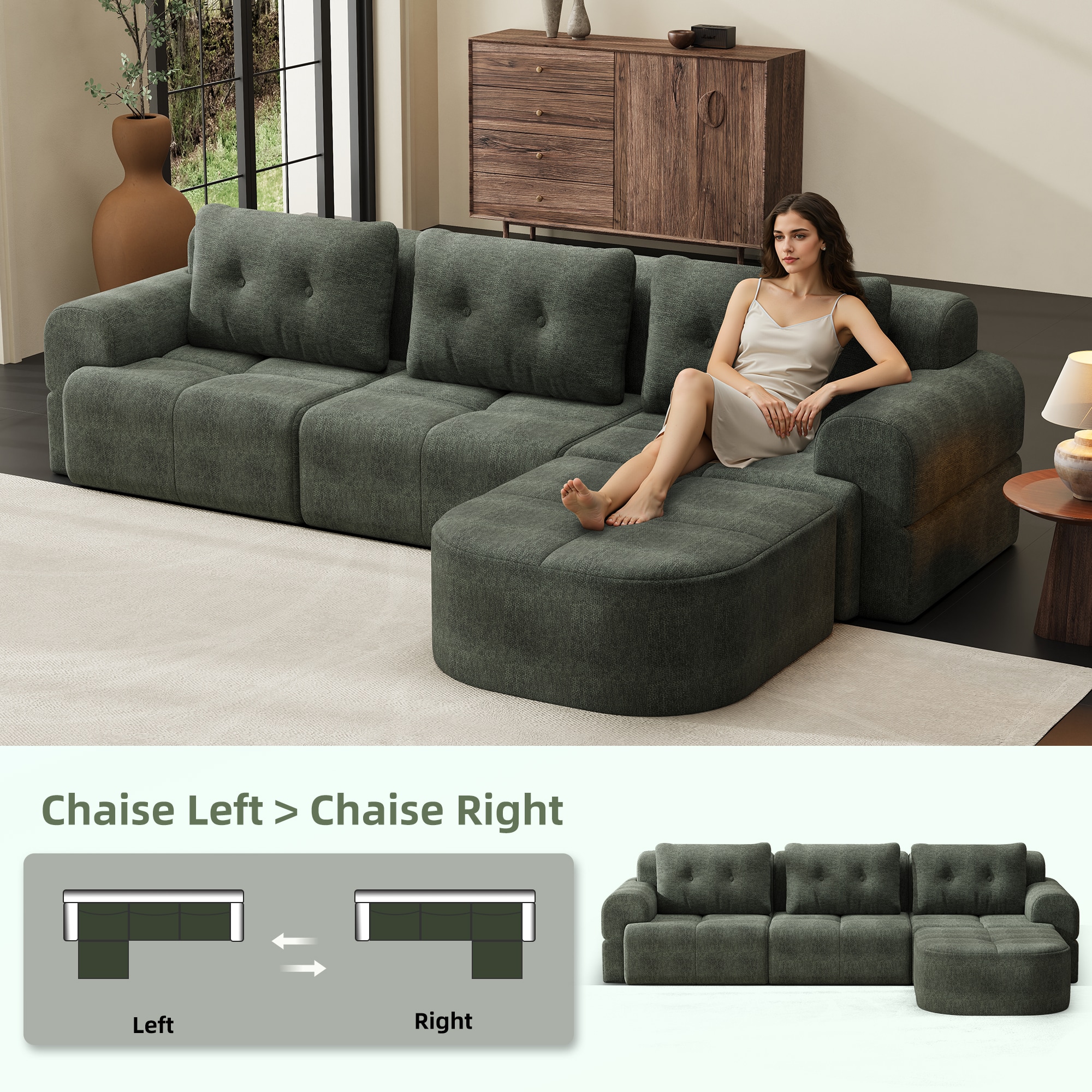 LUXEYARD DS-Y-W2379-S00006 Sofas-Loveseats - View #2