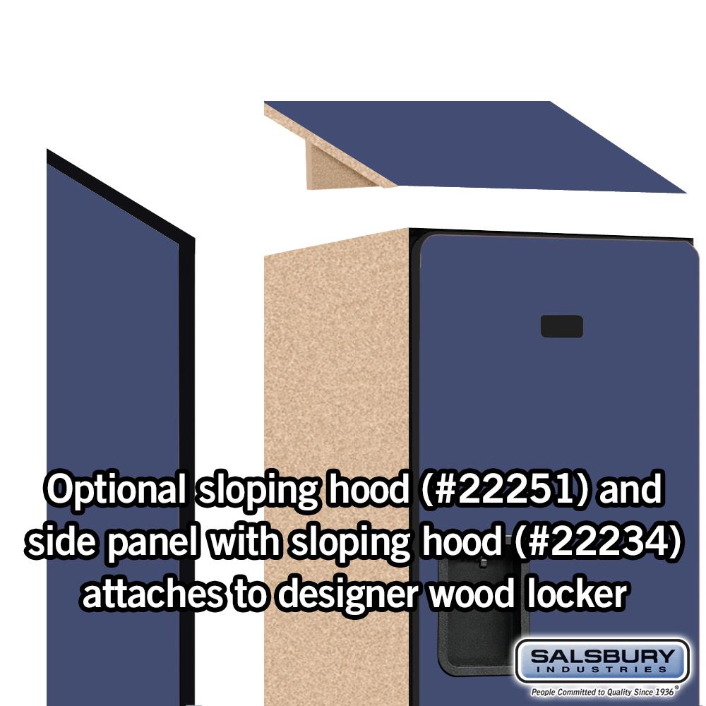 SALSBURY INDUSTRIES 22168BLU Storage-Lockers - View #6