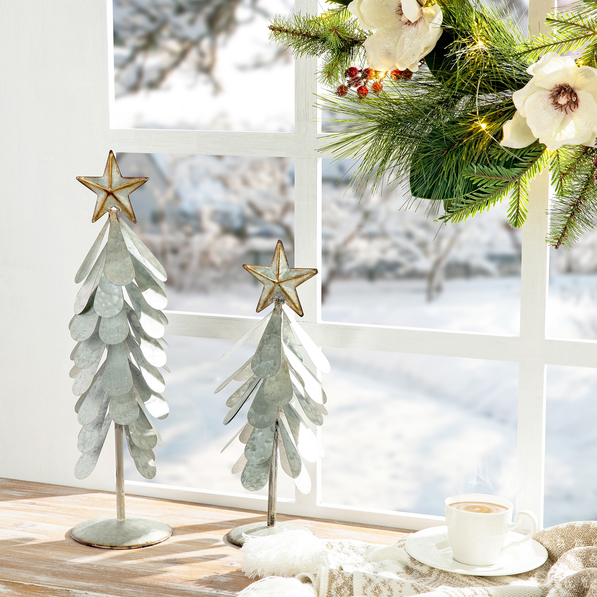 Glitzhome 2010000022 Table-Christmas-Decorations - View #3