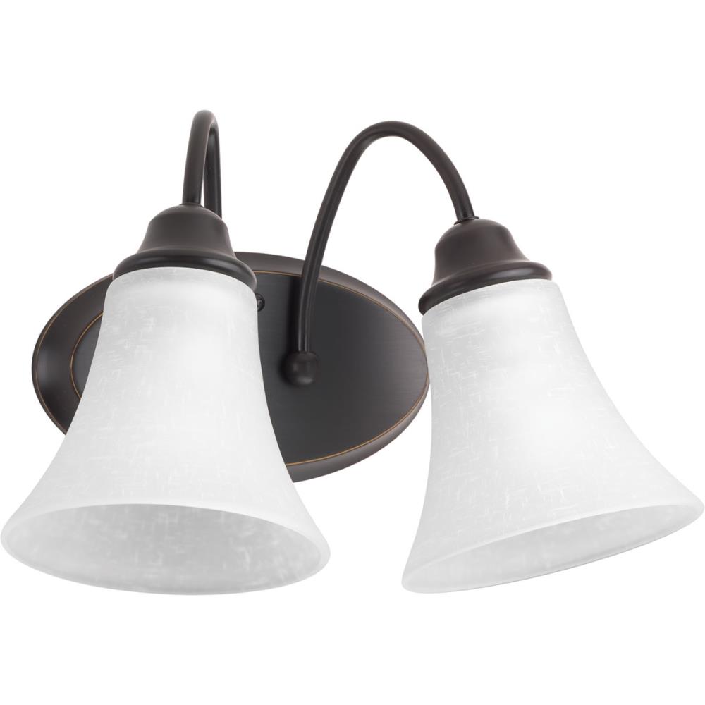 Progress Lighting P2762-20 Tally 2-Light Antique Bronze Transitional Vanity Light