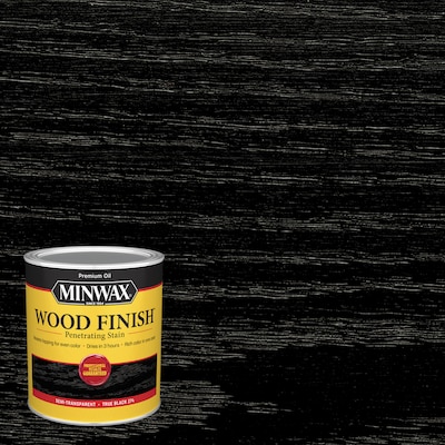 Minwax Wood Finish Oil Based True Black, True Black Hardwood Floor Stain
