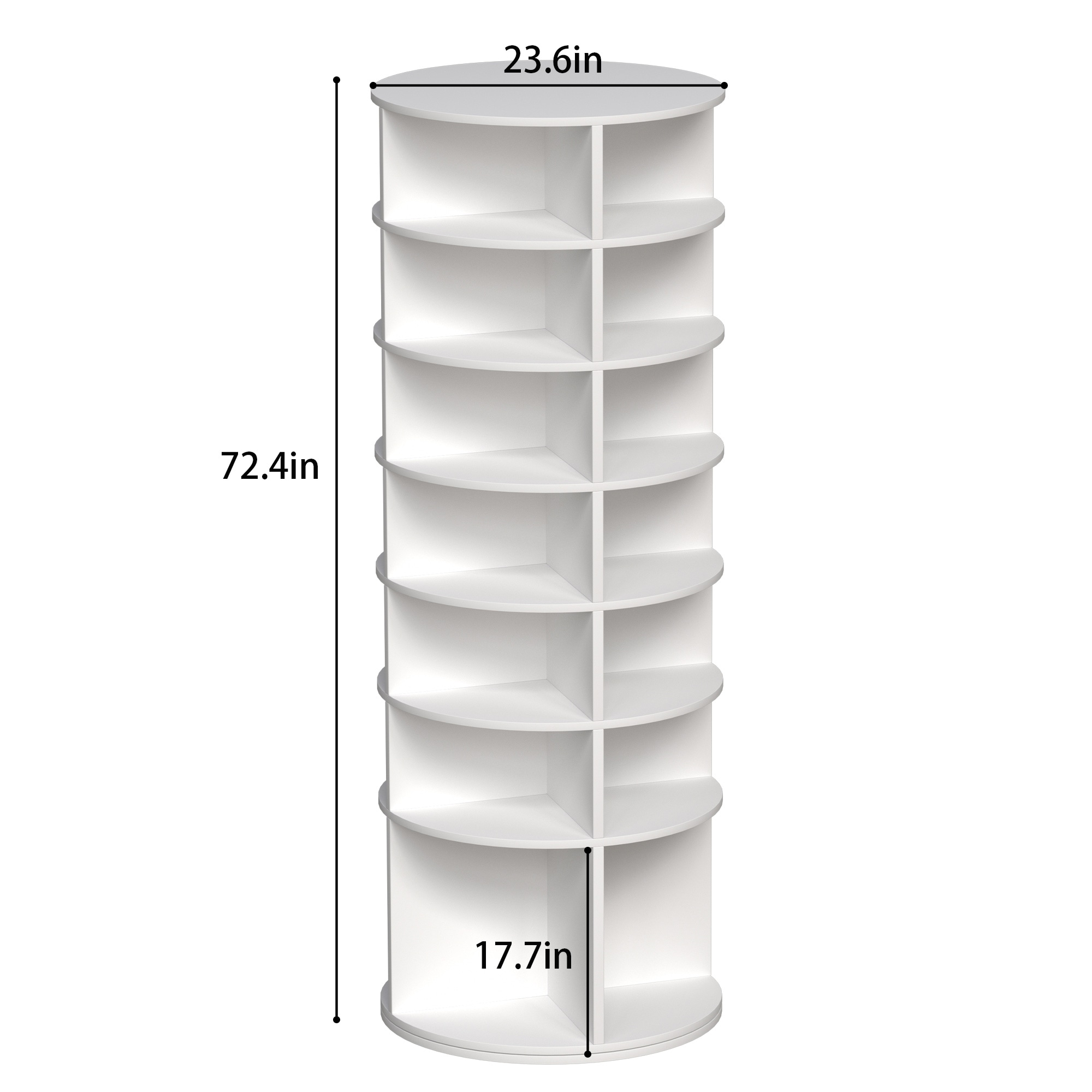 SINOFURN SYC080010BK Shoe-Racks - View #8