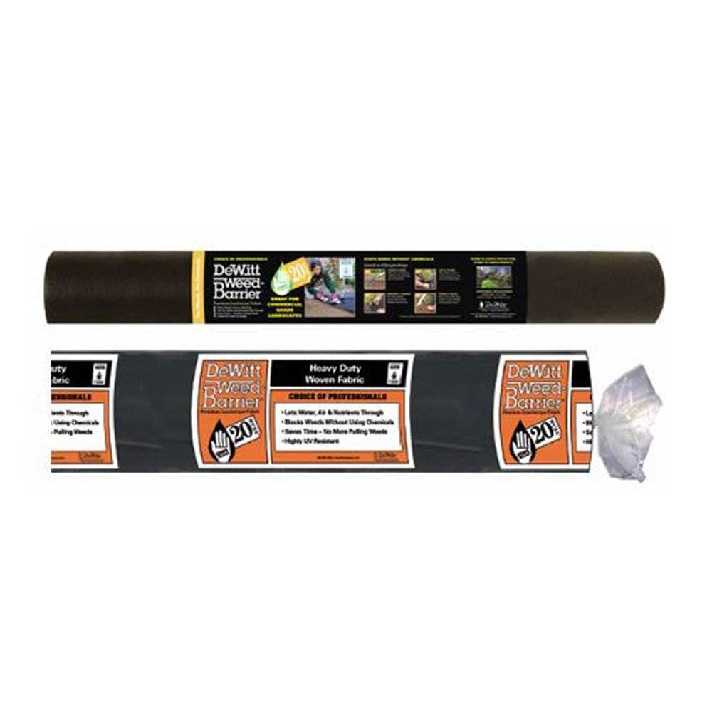 DeWitt 95169 250-Feet x 3-Feet Professional Weed barrier Landscape Fabric