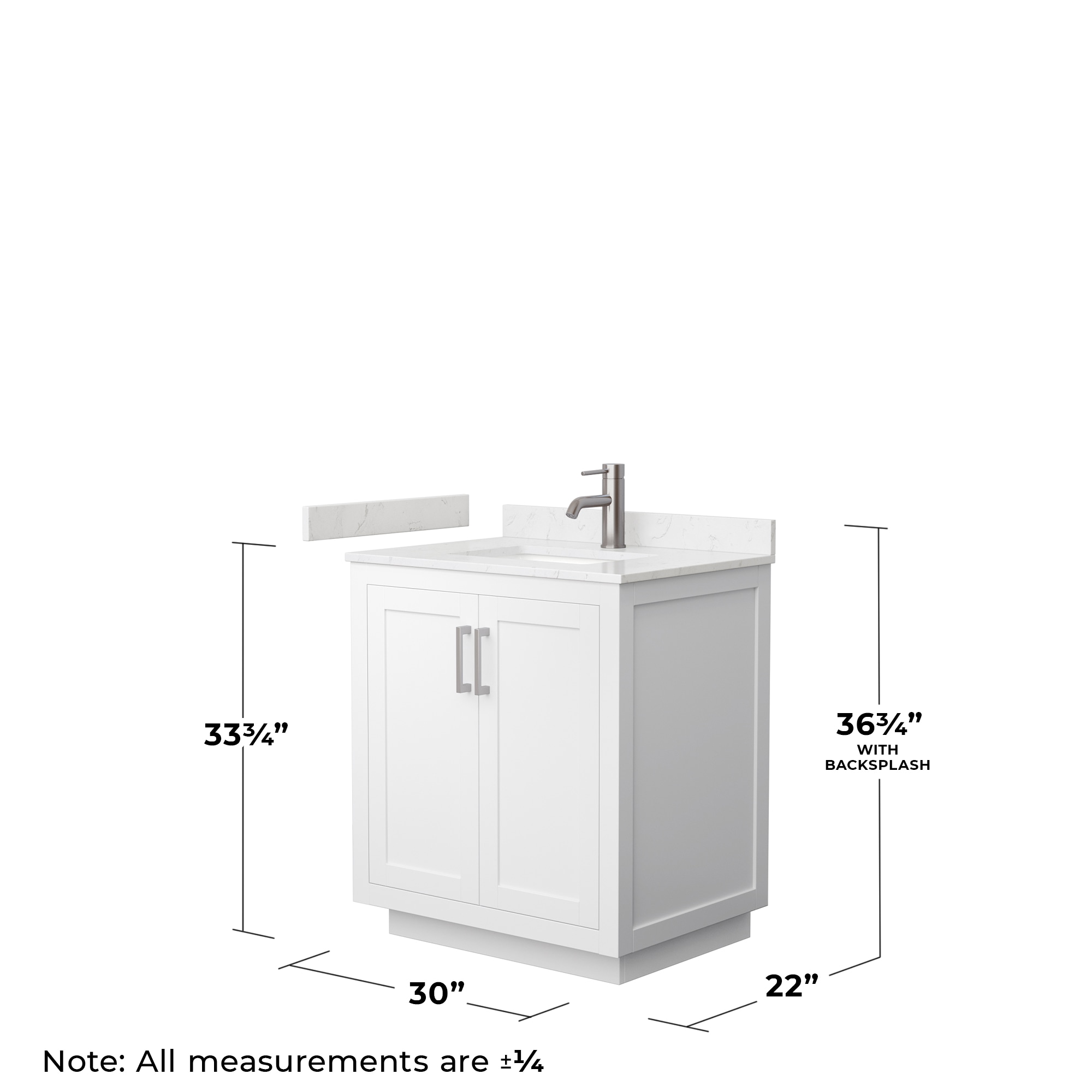 Wyndham Collection WCF292930SWHC2UNSMXX Bath-Vanity-Combo - View #5