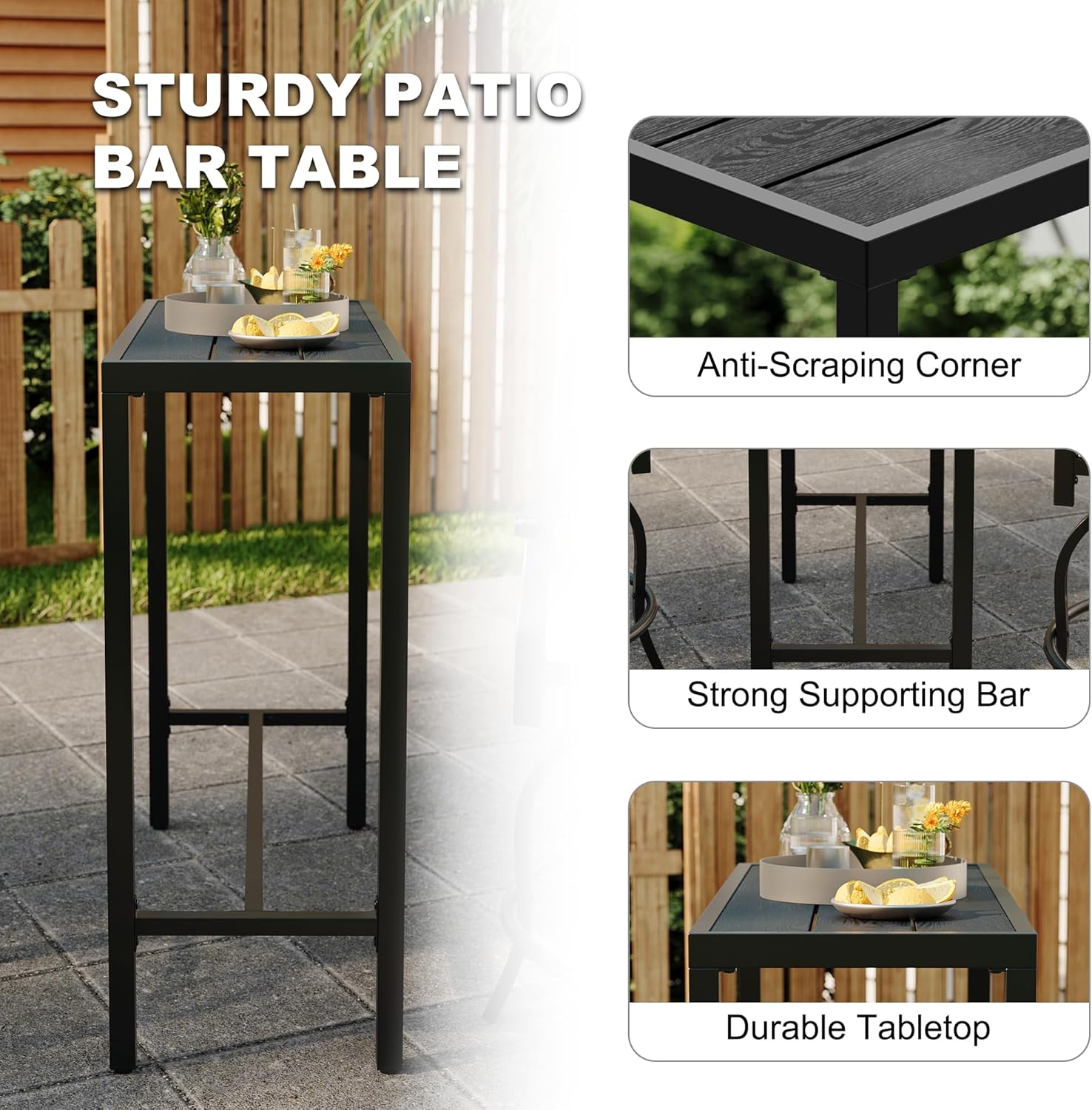 Qeetex LHF-DYQ-PPG-334LXX5M Patio-Dining-Sets - View #6