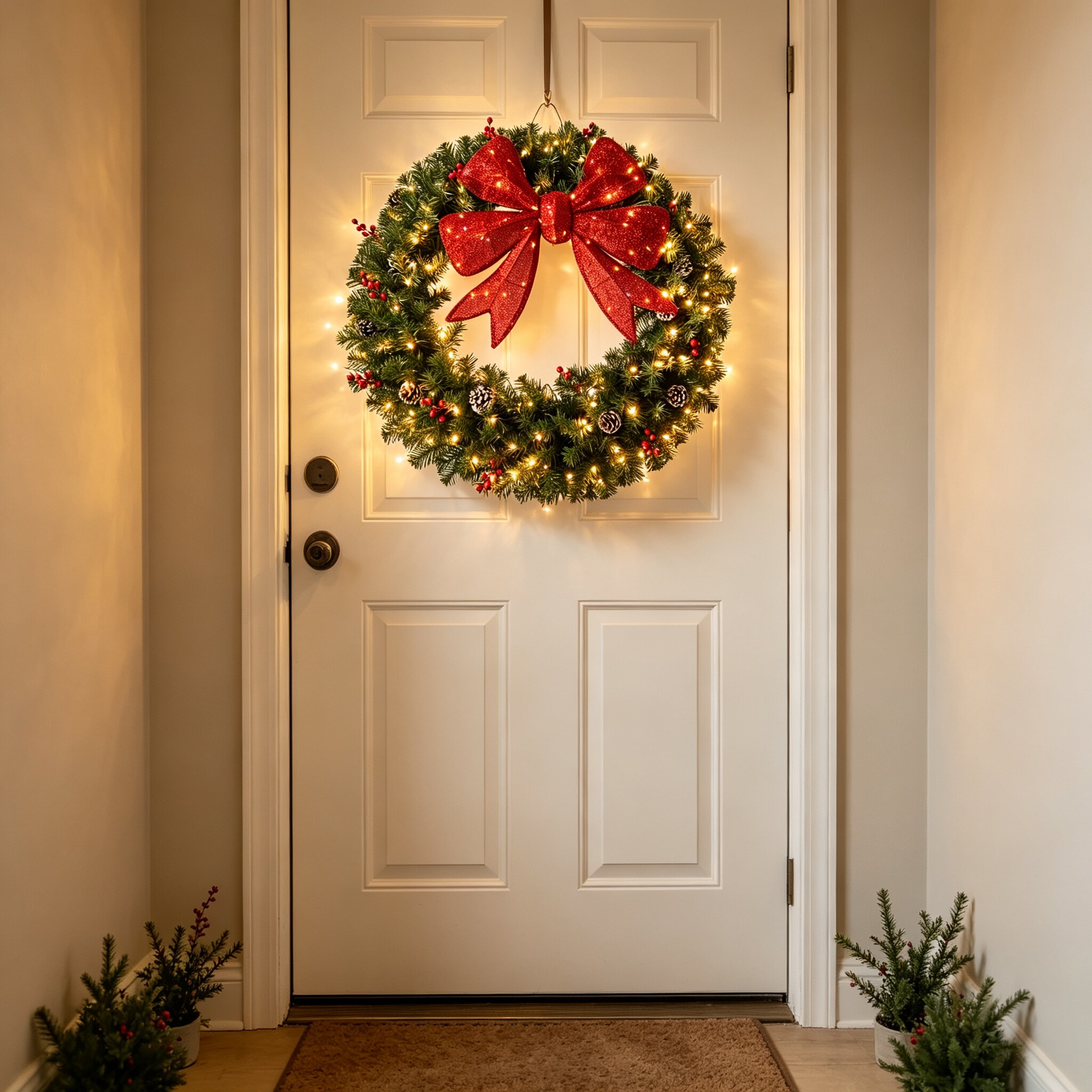 Garvee BPL-EYLOI8IN0-OBC Artificial-Christmas-Wreaths - View #3